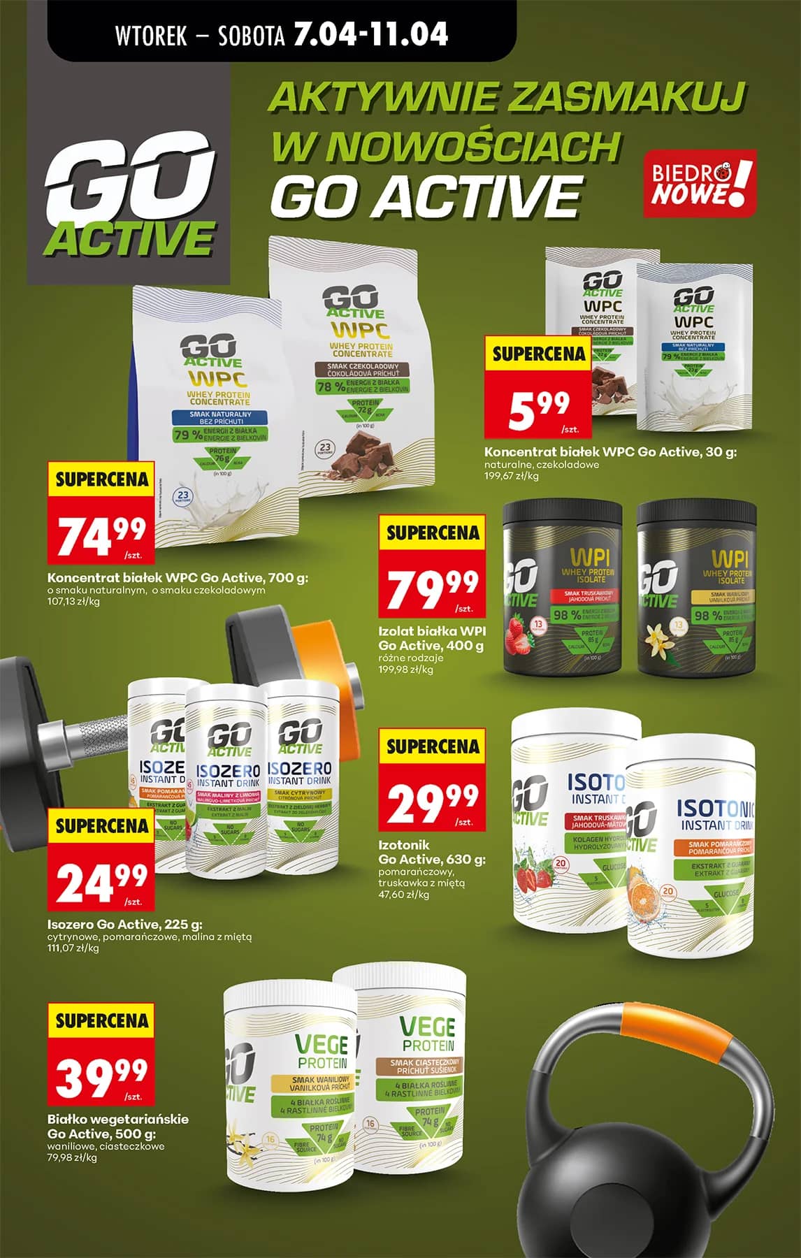 Biedronka - Codziennie niskie ceny P - oferta od 07.04 43 puslapis