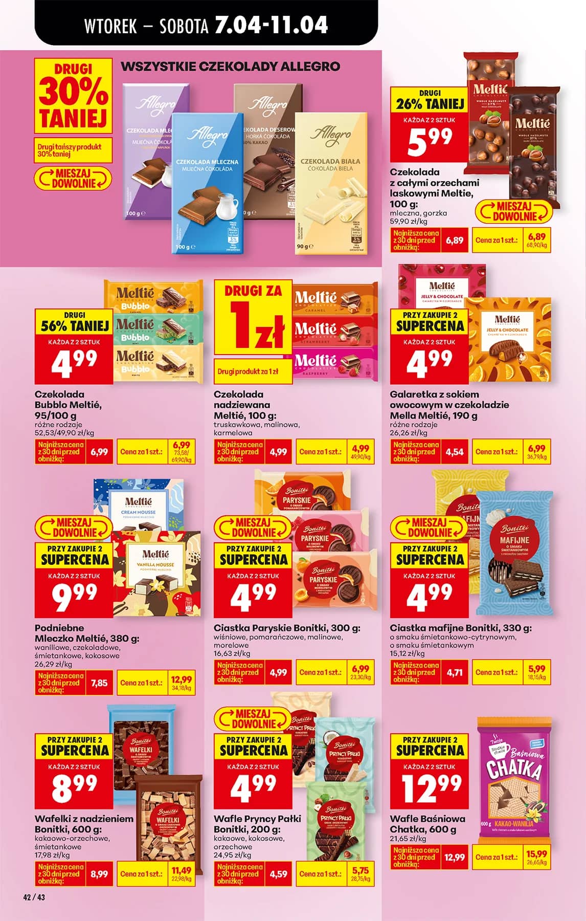 Biedronka - Codziennie niskie ceny P - oferta od 07.04 52 puslapis