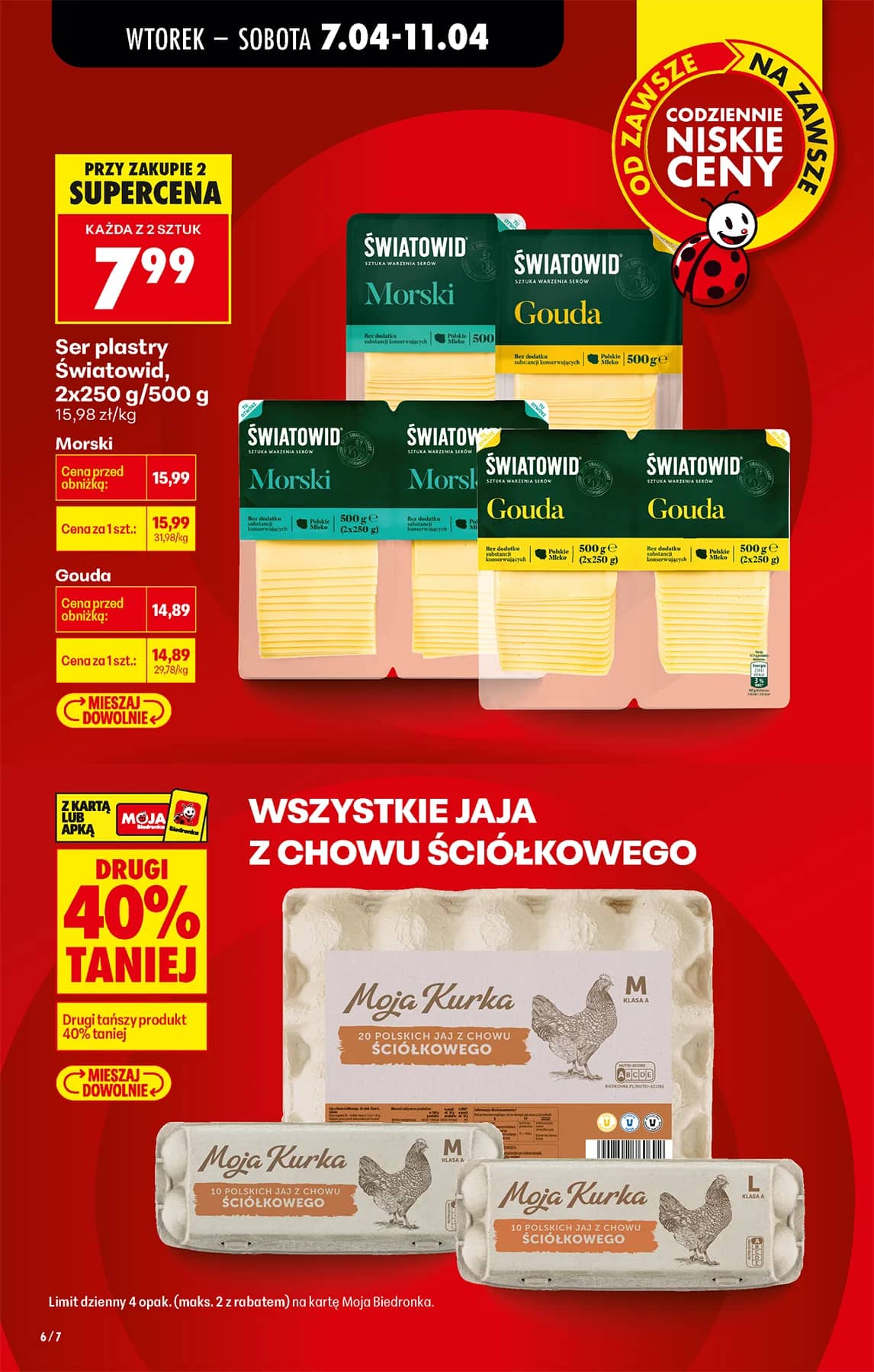 Biedronka - Codziennie niskie ceny P - oferta od 07.04 8 puslapis