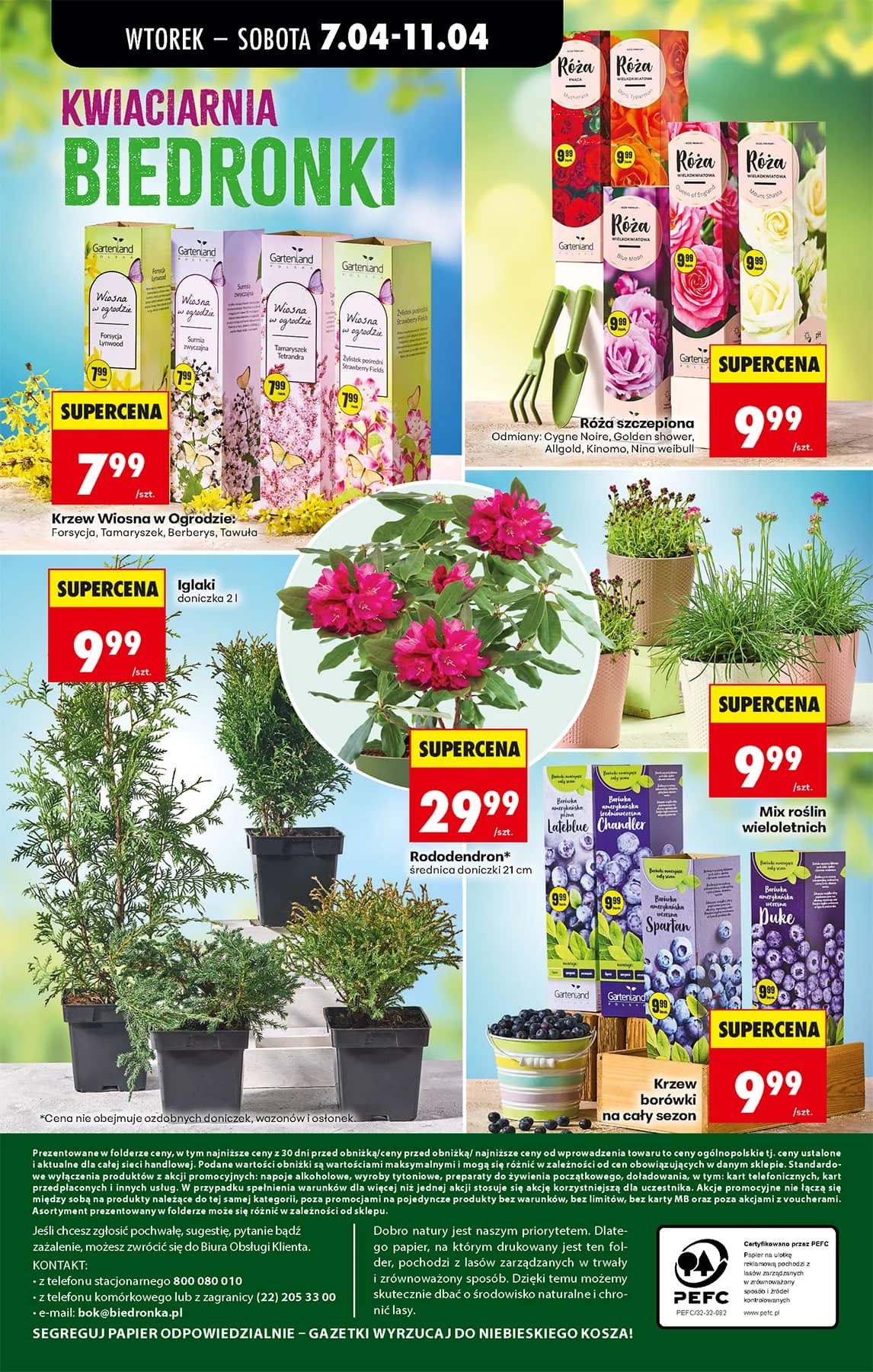 Biedronka - Codziennie niskie ceny P - oferta od 07.04 89 puslapis