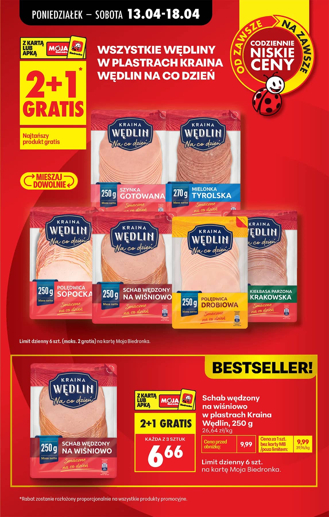 Biedronka - Biedronki niskie ceny P oferta od 13.04 15 puslapis