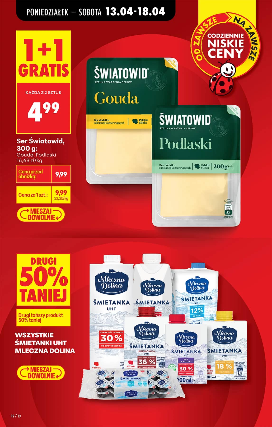 Biedronka - Biedronki niskie ceny P oferta od 13.04 16 puslapis