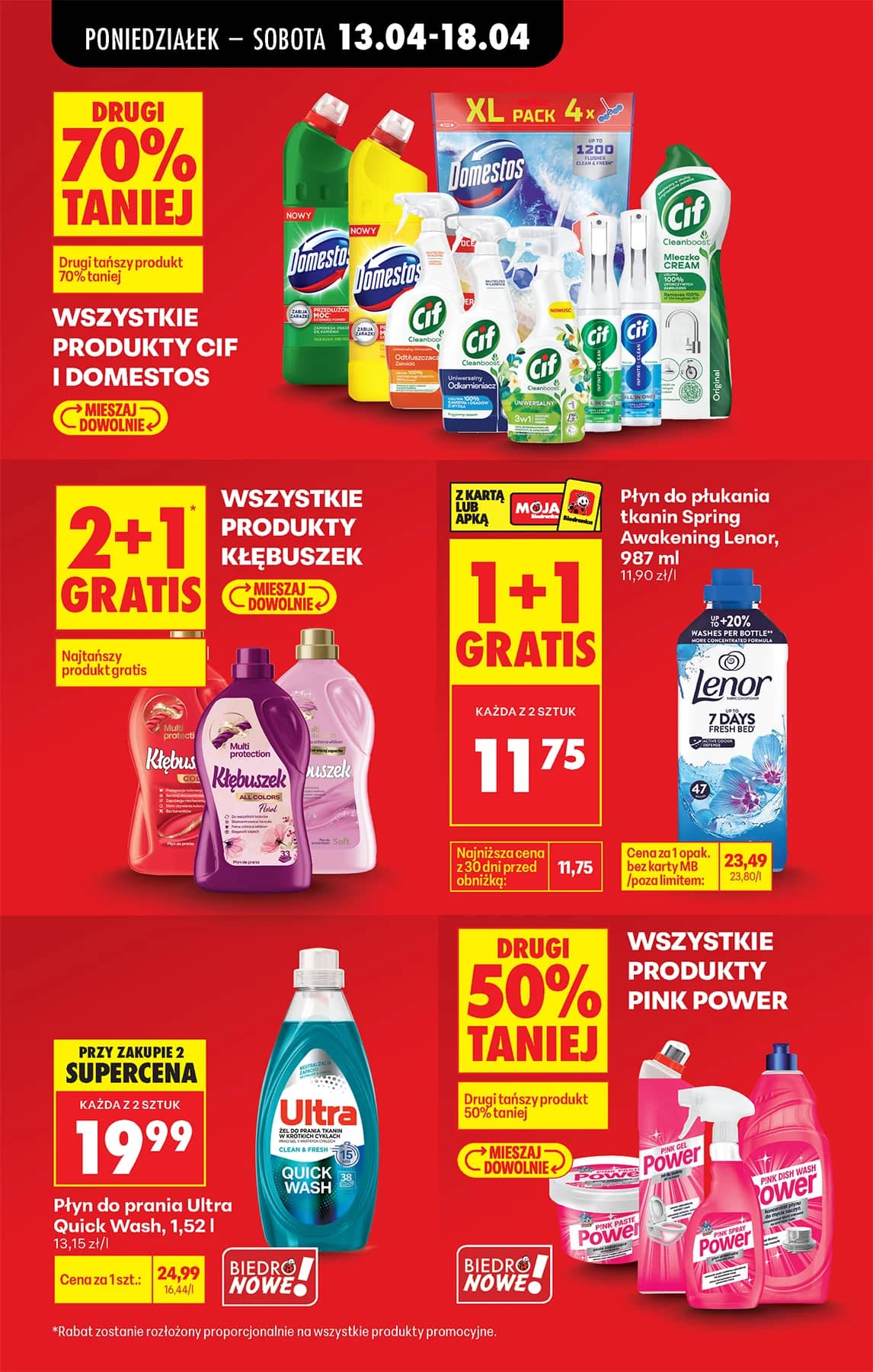 Biedronka - Biedronki niskie ceny P oferta od 13.04 25 puslapis