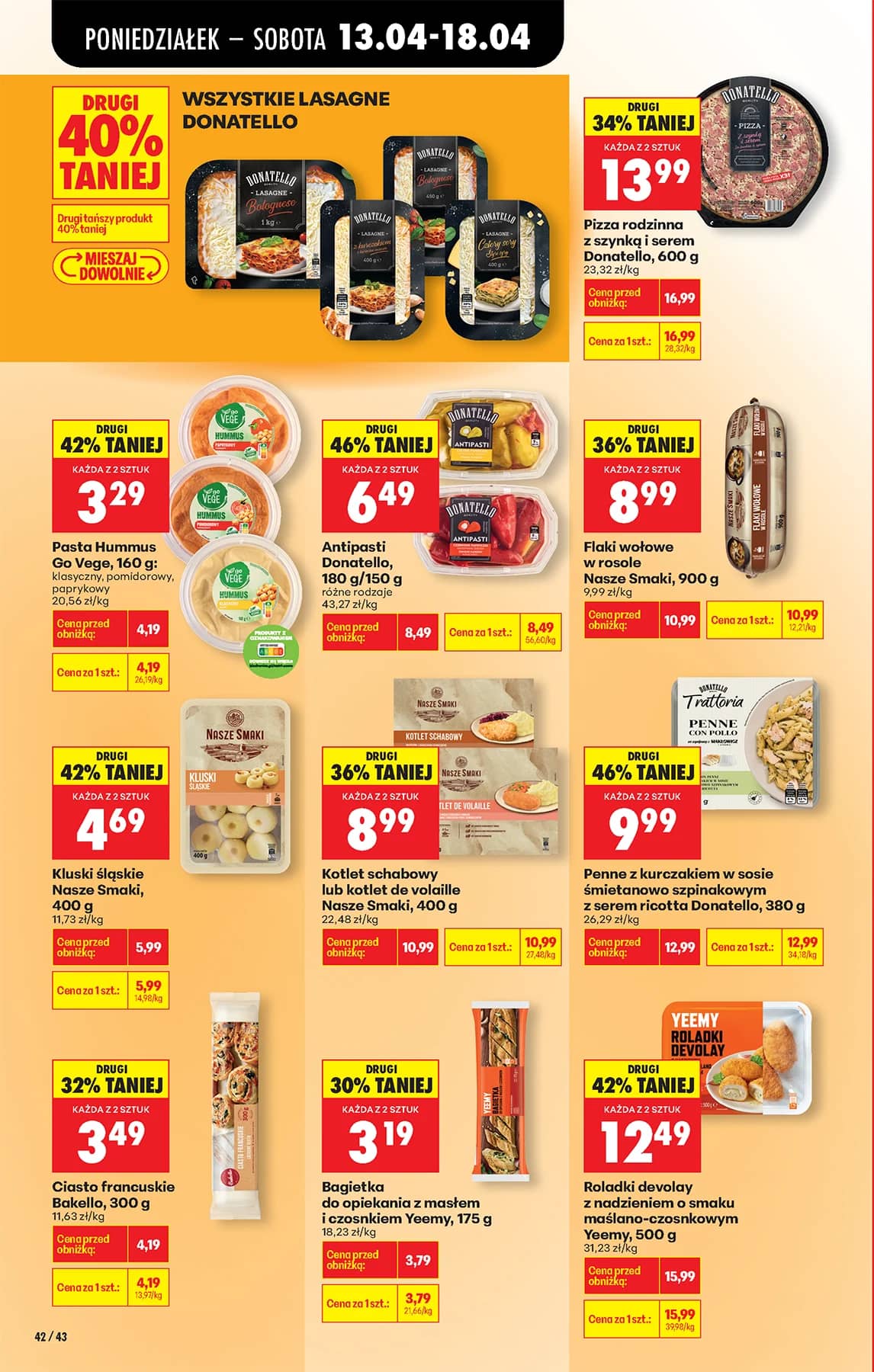 Biedronka - Biedronki niskie ceny P oferta od 13.04 50 puslapis