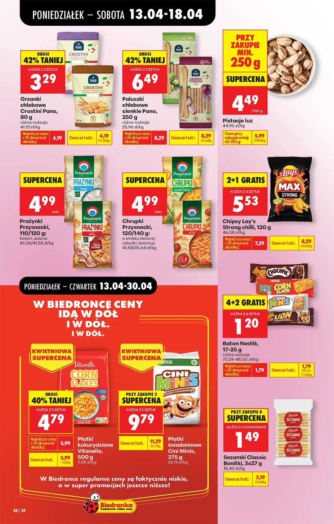Biedronka - Biedronki niskie ceny P oferta od 13.04 60 puslapis