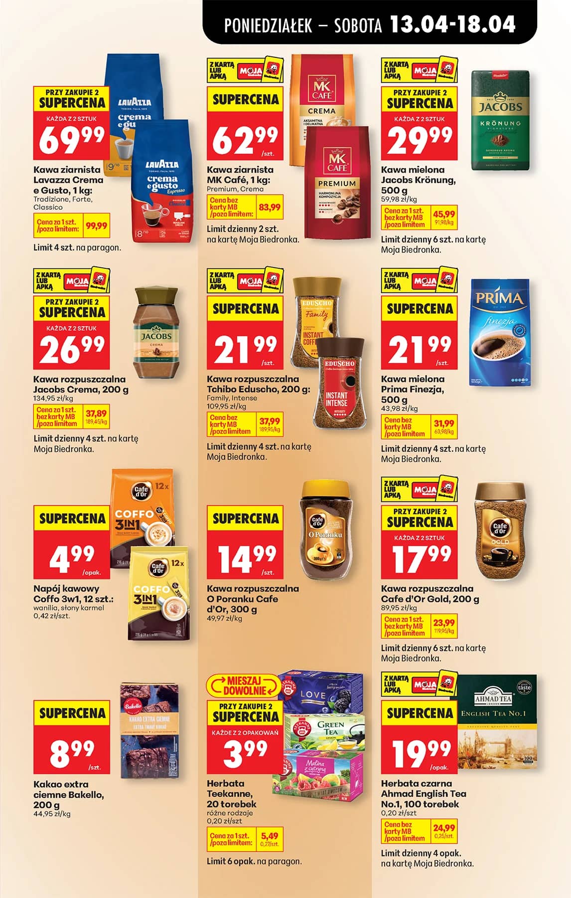 Biedronka - Biedronki niskie ceny P oferta od 13.04 61 puslapis