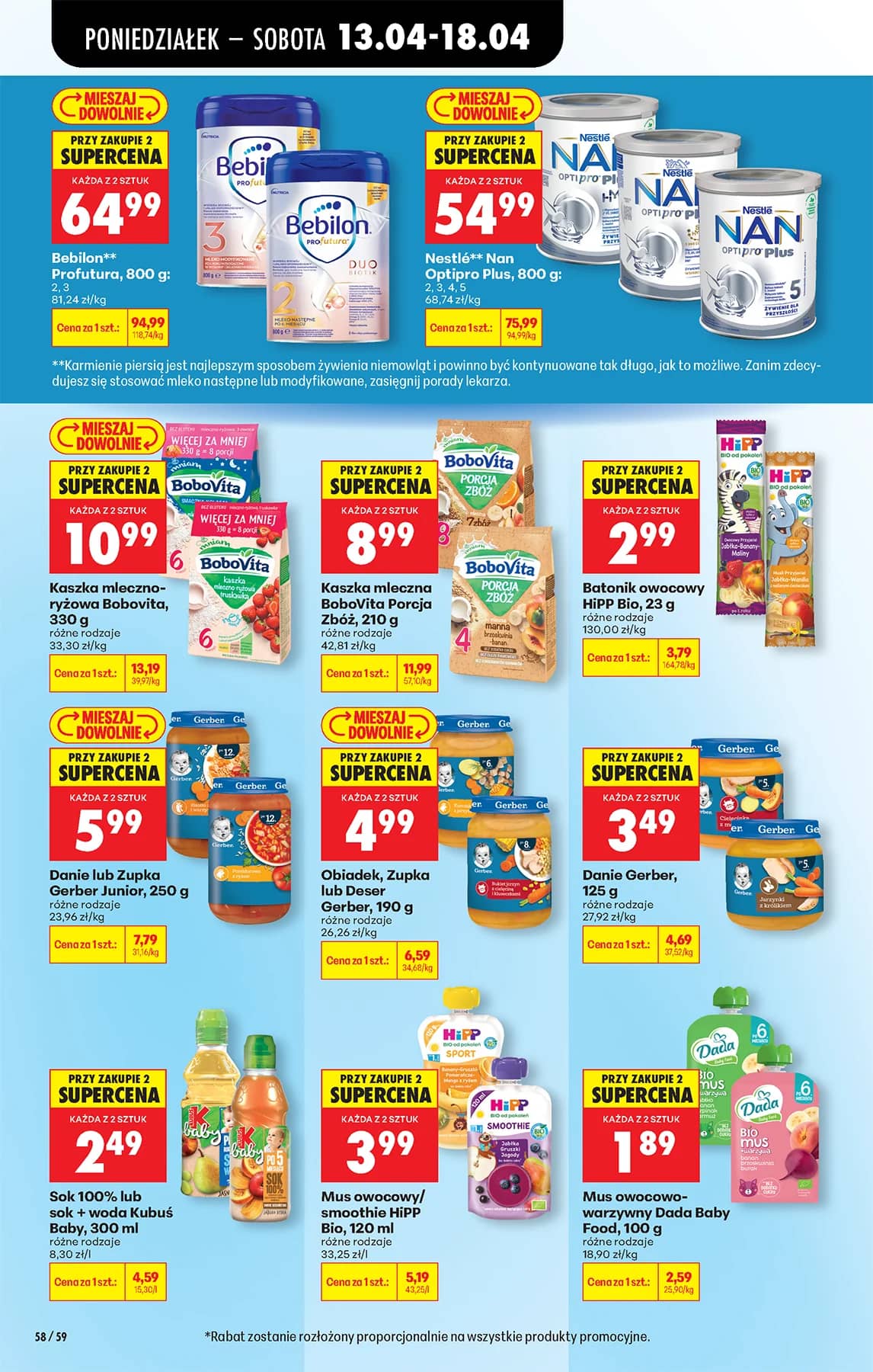 Biedronka - Biedronki niskie ceny P oferta od 13.04 72 puslapis