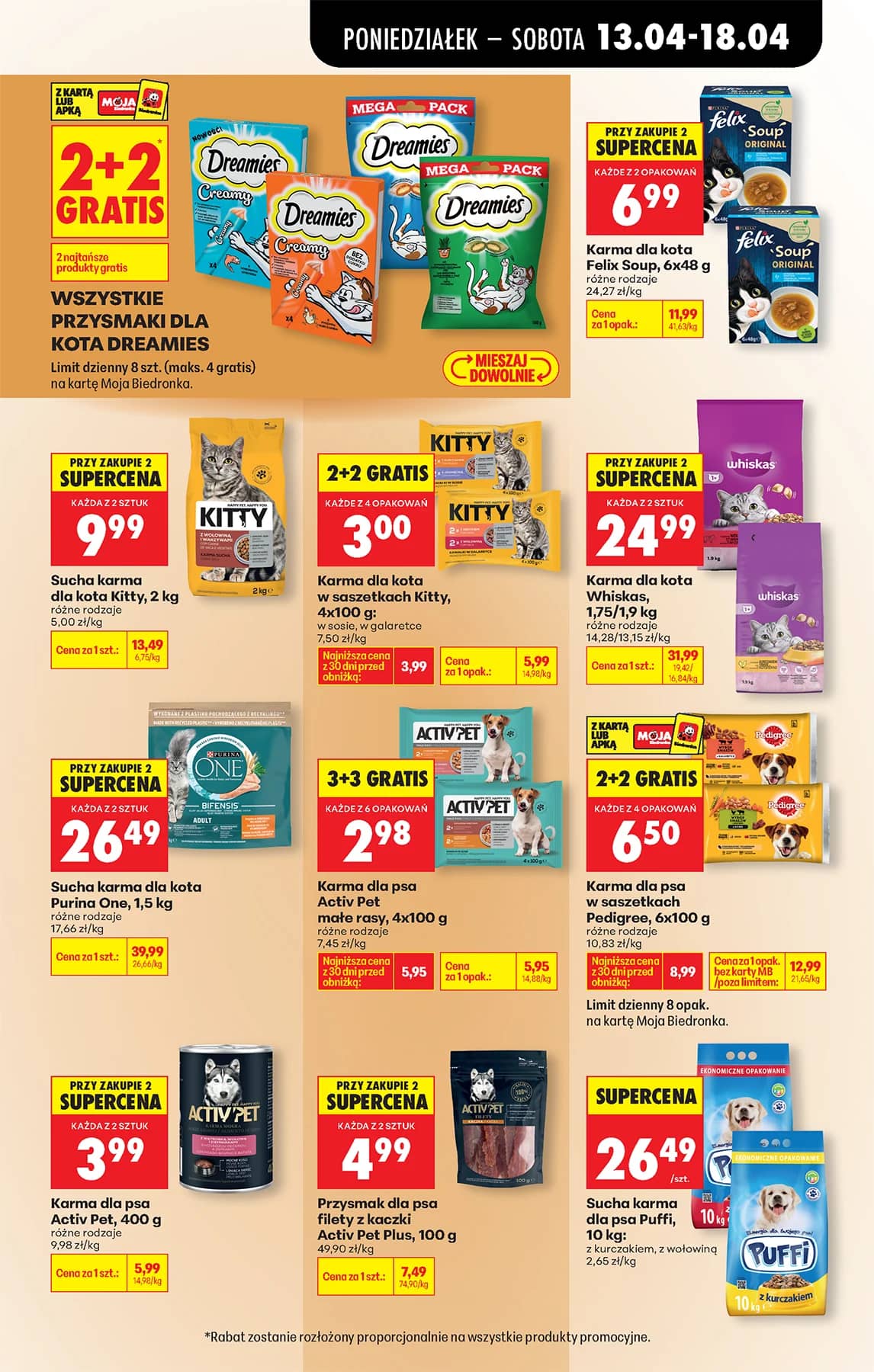 Biedronka - Biedronki niskie ceny P oferta od 13.04 79 puslapis
