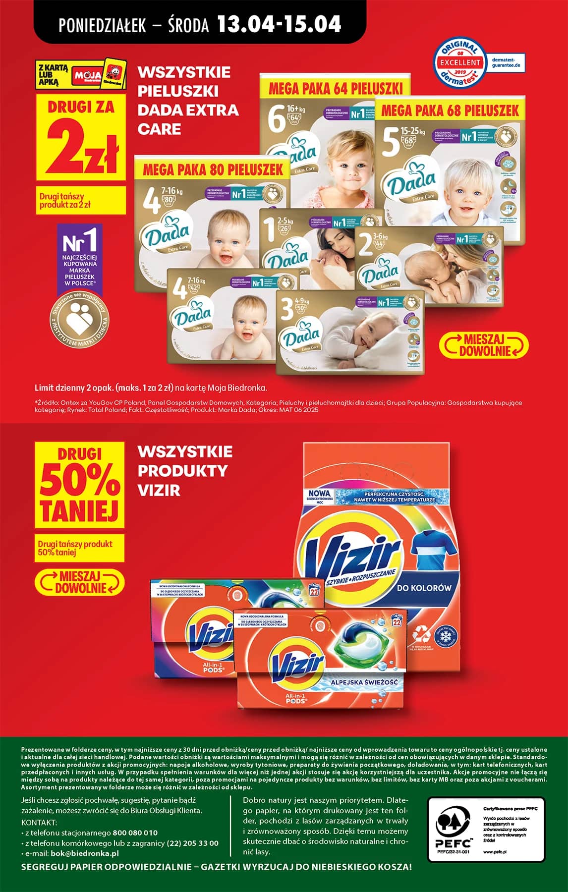 Biedronka - Biedronki niskie ceny P oferta od 13.04 94 puslapis