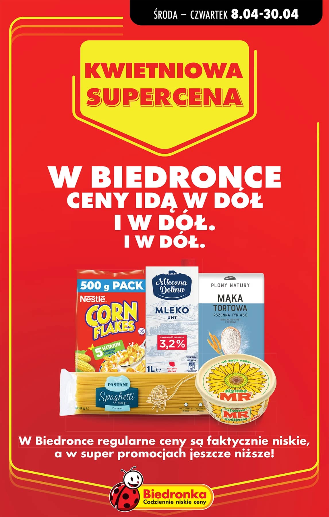 Biedronka - Kwietniowa promocja 1 puslapis