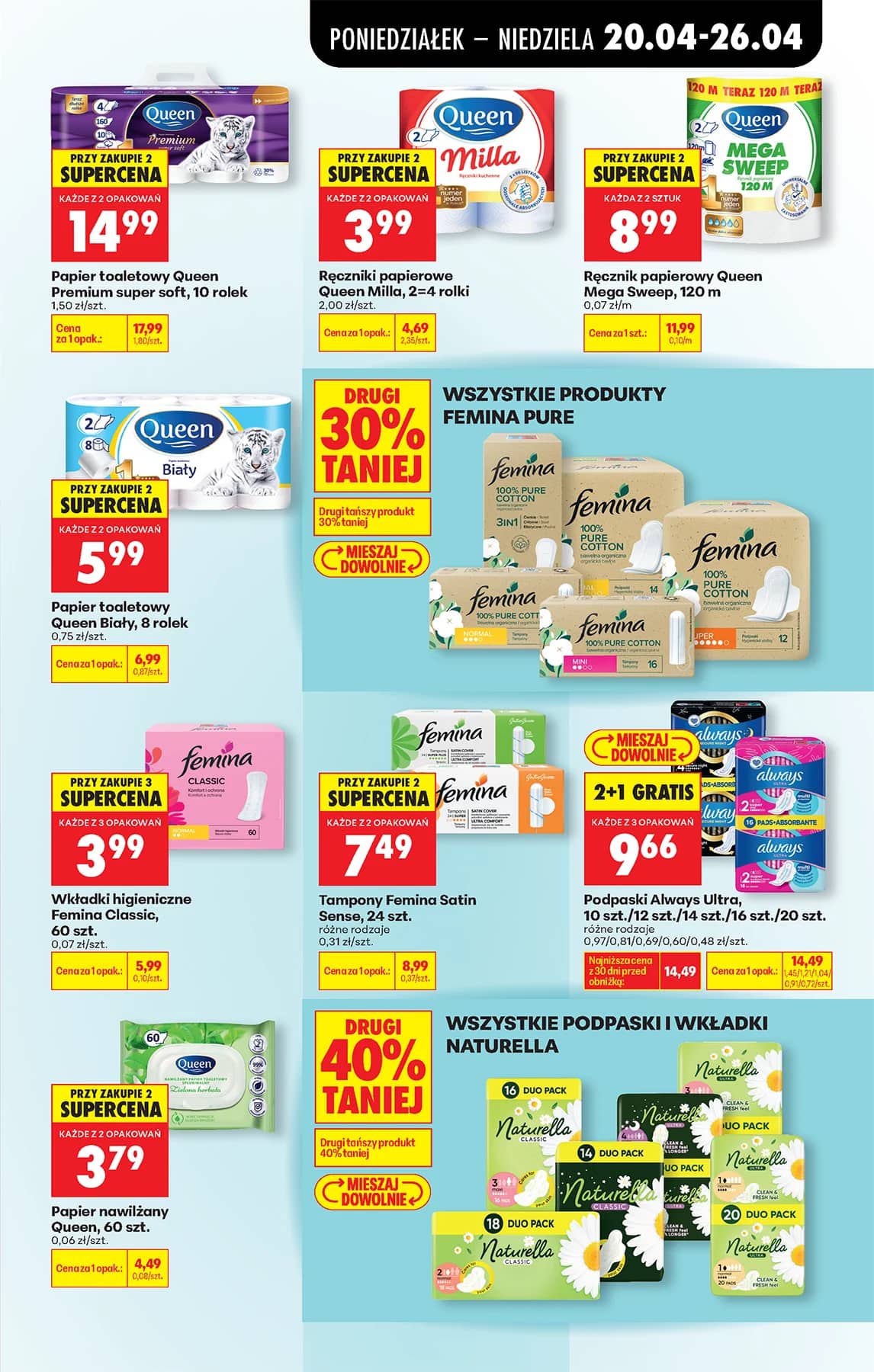 Biedronka - Codziennie niskie ceny P - oferta od 20.04 101 puslapis