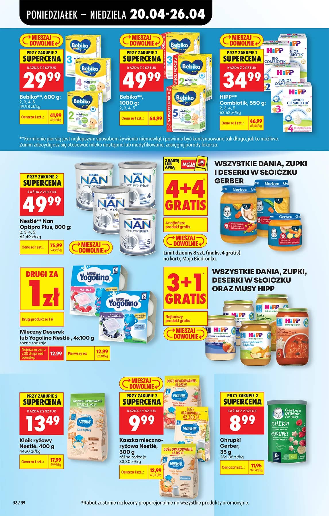 Biedronka - Codziennie niskie ceny P - oferta od 20.04 102 puslapis