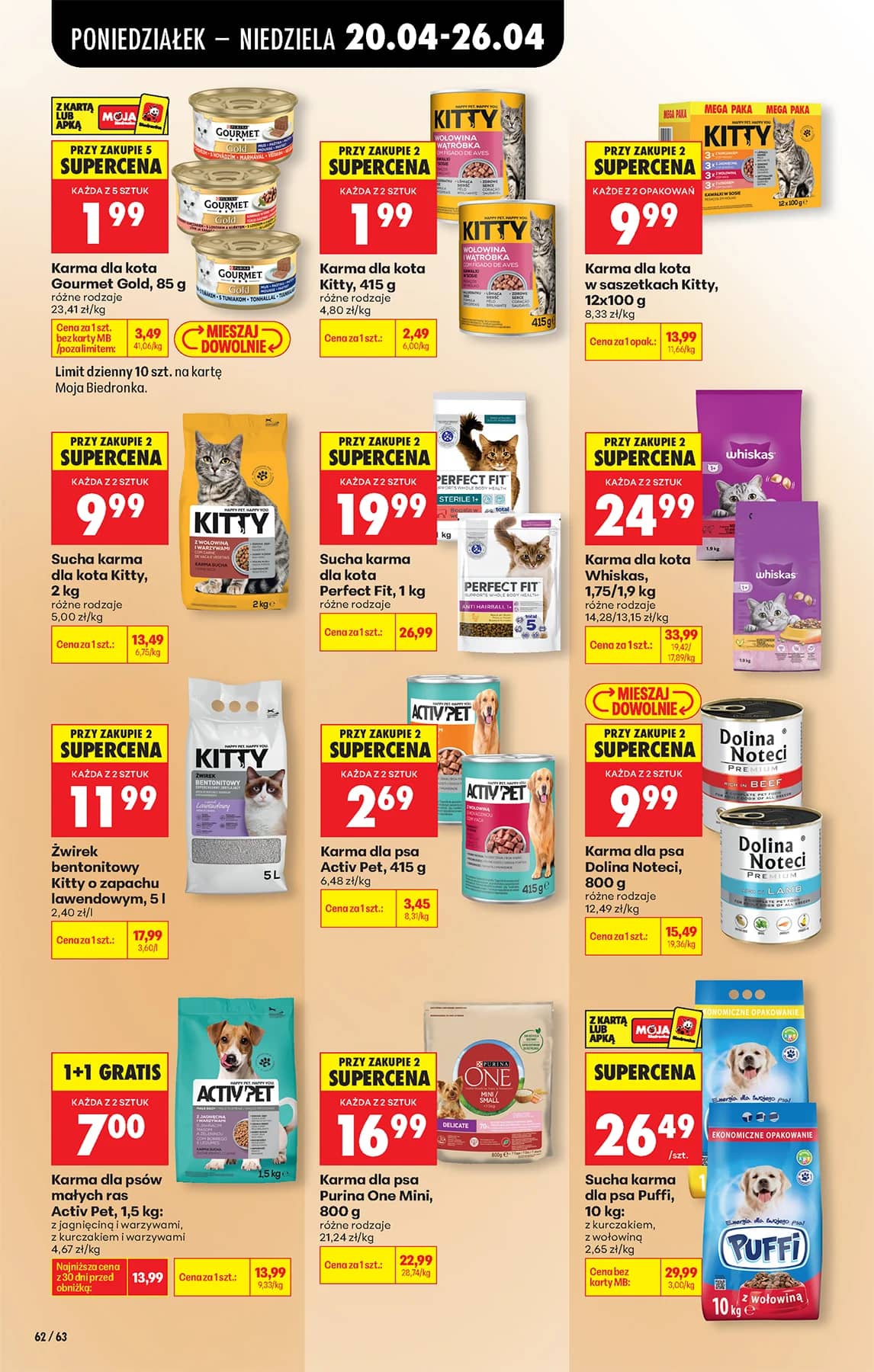 Biedronka - Codziennie niskie ceny P - oferta od 20.04 106 puslapis