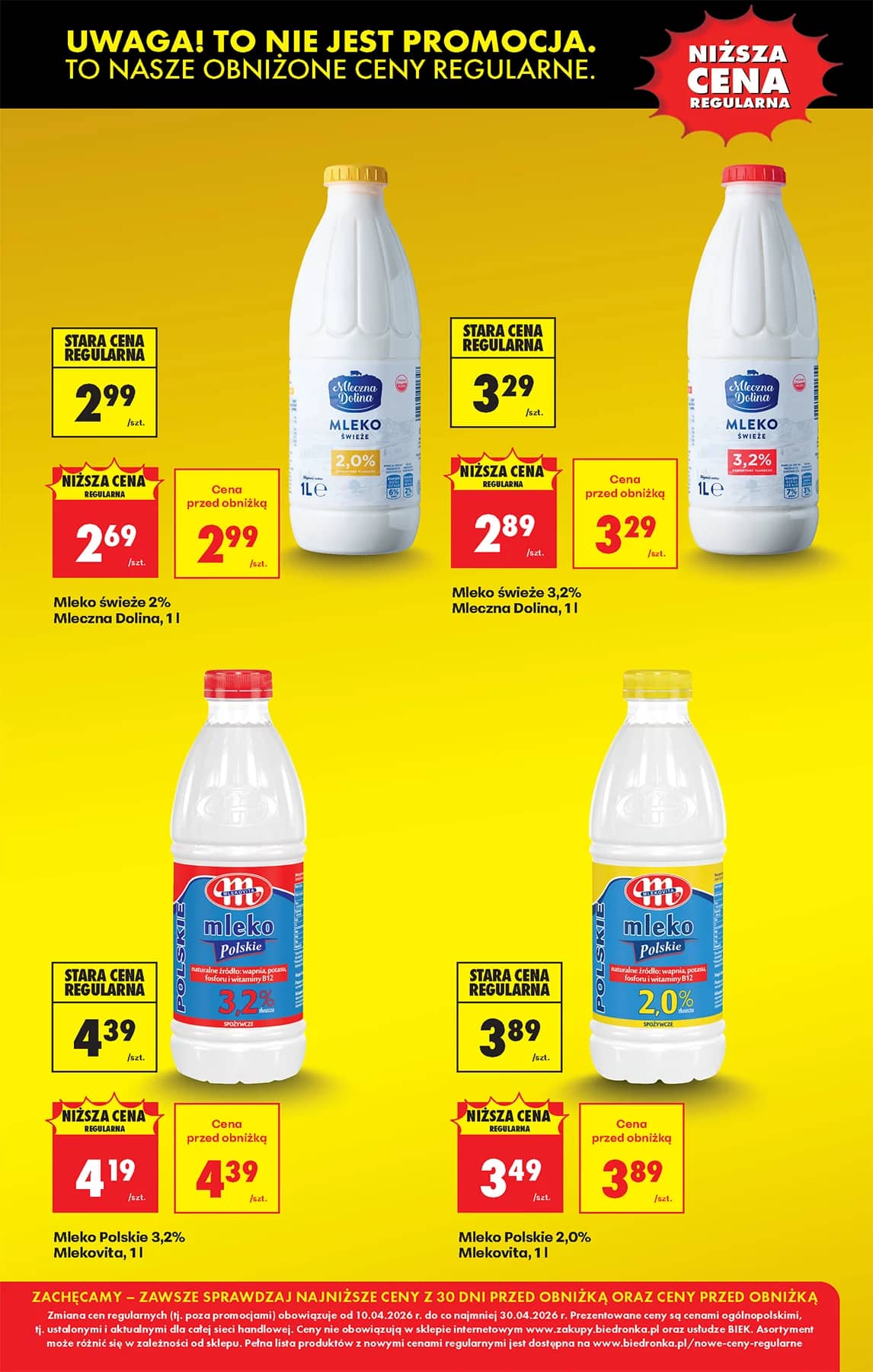 Biedronka - Codziennie niskie ceny P - oferta od 20.04 13 puslapis