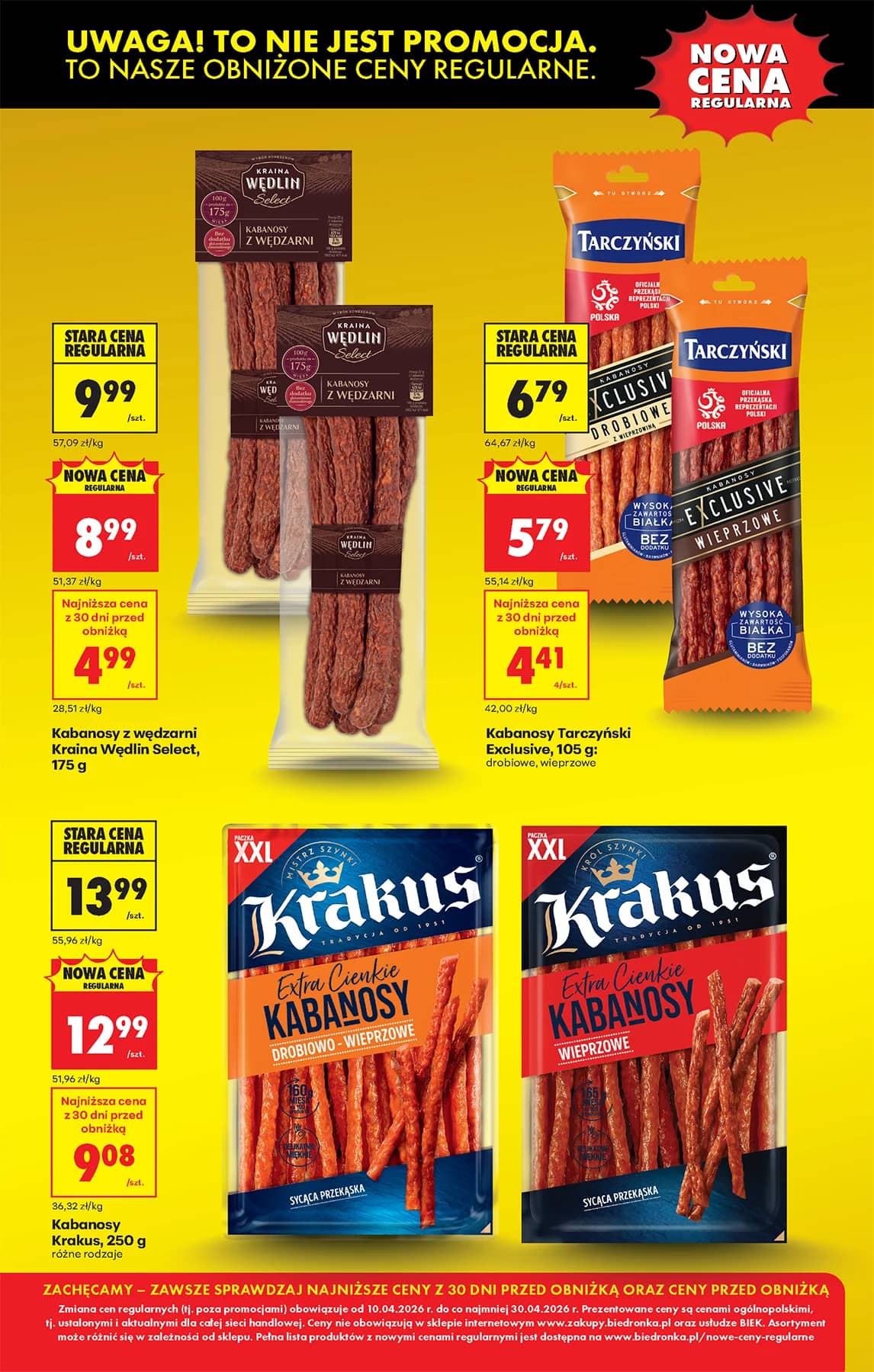 Biedronka - Codziennie niskie ceny P - oferta od 20.04 14 puslapis