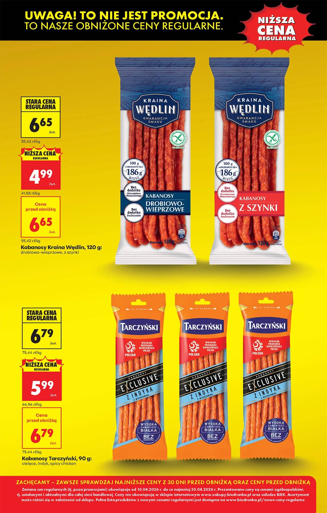 Biedronka - Codziennie niskie ceny P - oferta od 20.04 16 puslapis