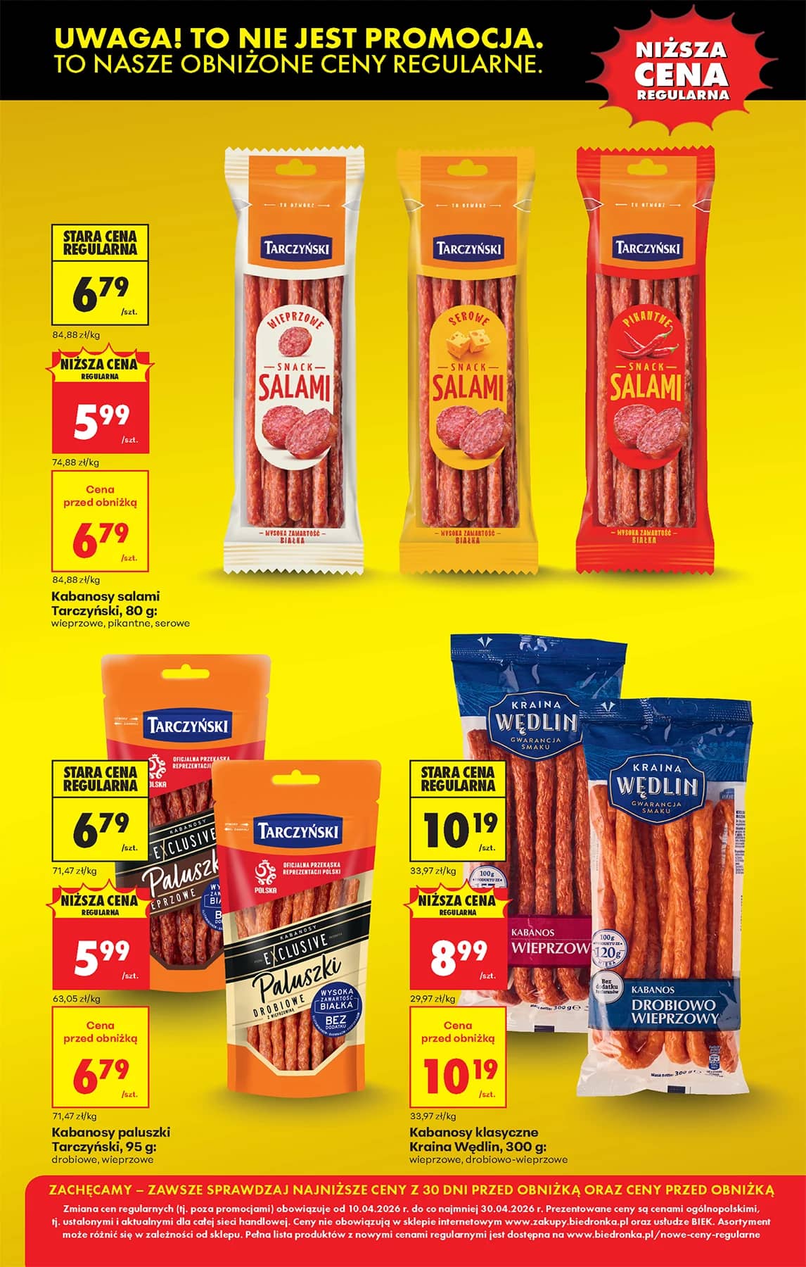 Biedronka - Codziennie niskie ceny P - oferta od 20.04 17 puslapis