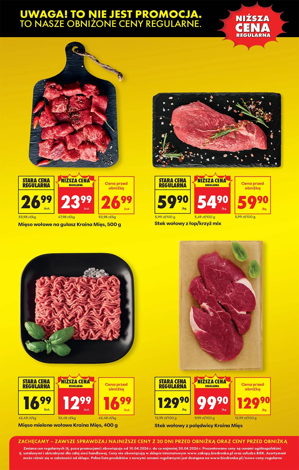 Biedronka - Codziennie niskie ceny P - oferta od 20.04 19 puslapis