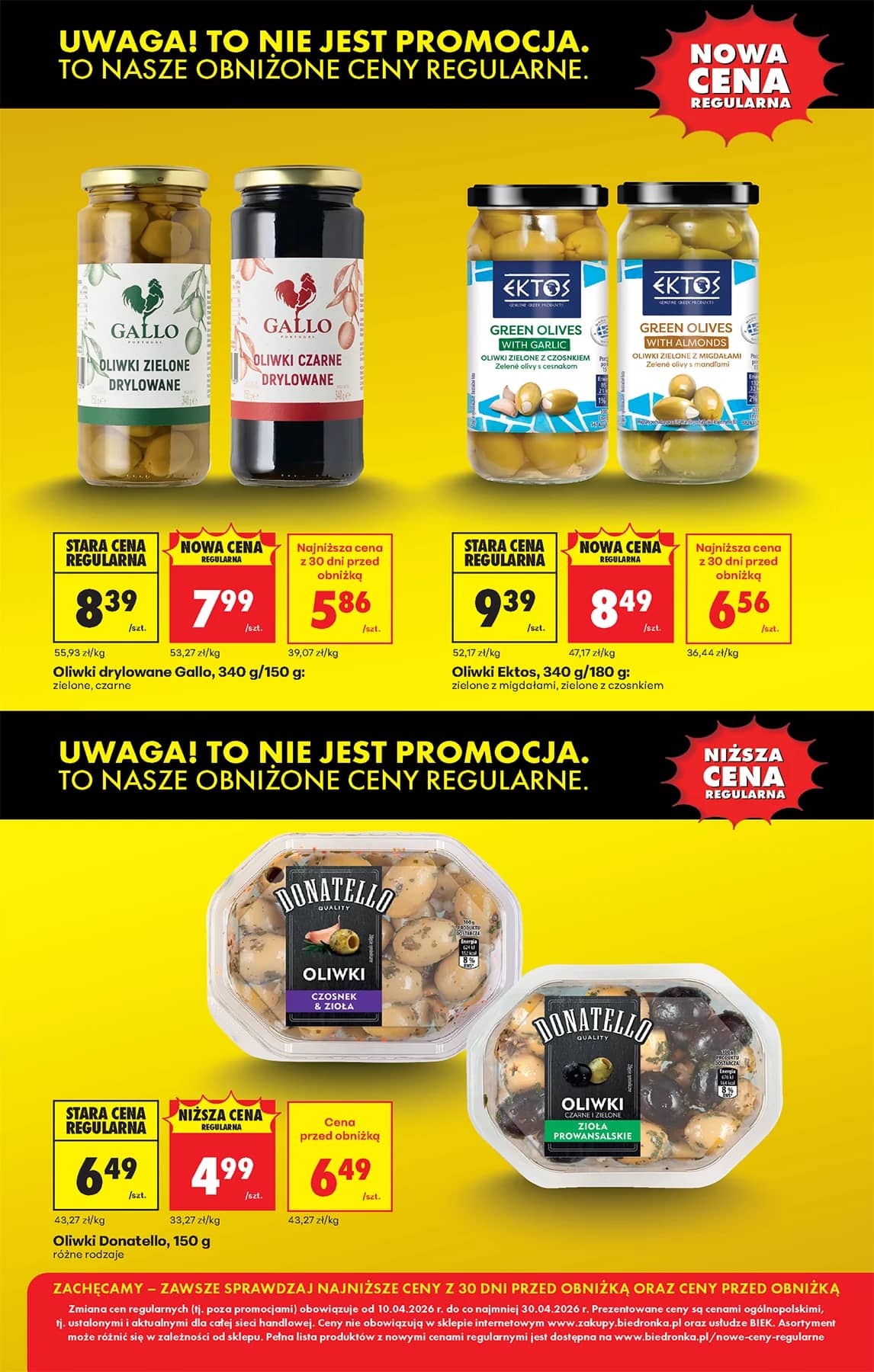 Biedronka - Codziennie niskie ceny P - oferta od 20.04 21 puslapis