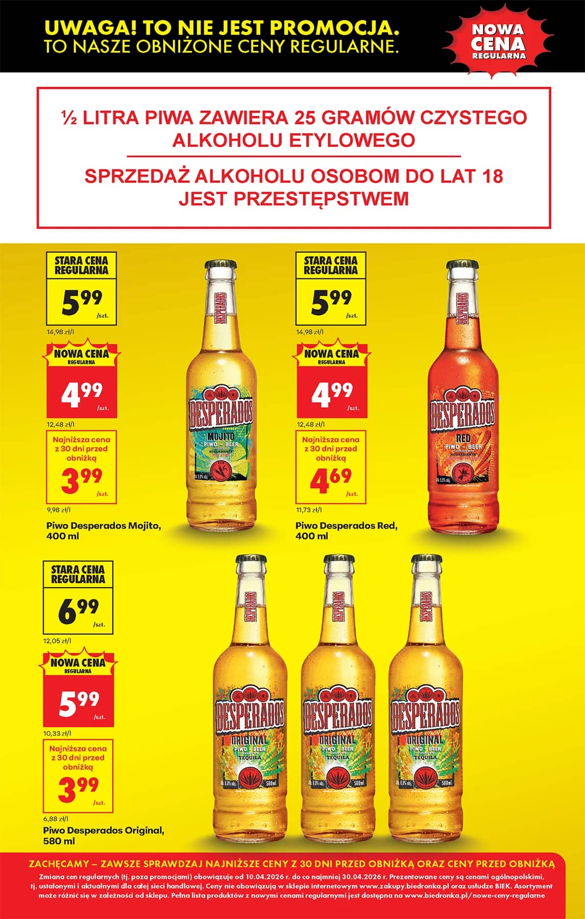 Biedronka - Codziennie niskie ceny P - oferta od 20.04 22 puslapis