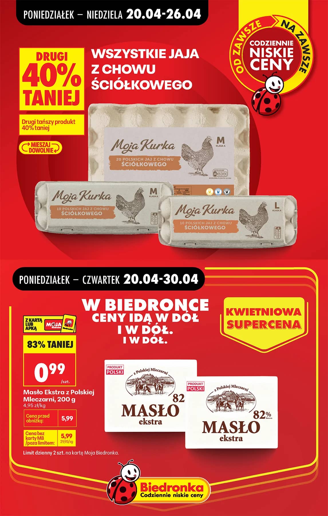 Biedronka - Codziennie niskie ceny P - oferta od 20.04 27 puslapis