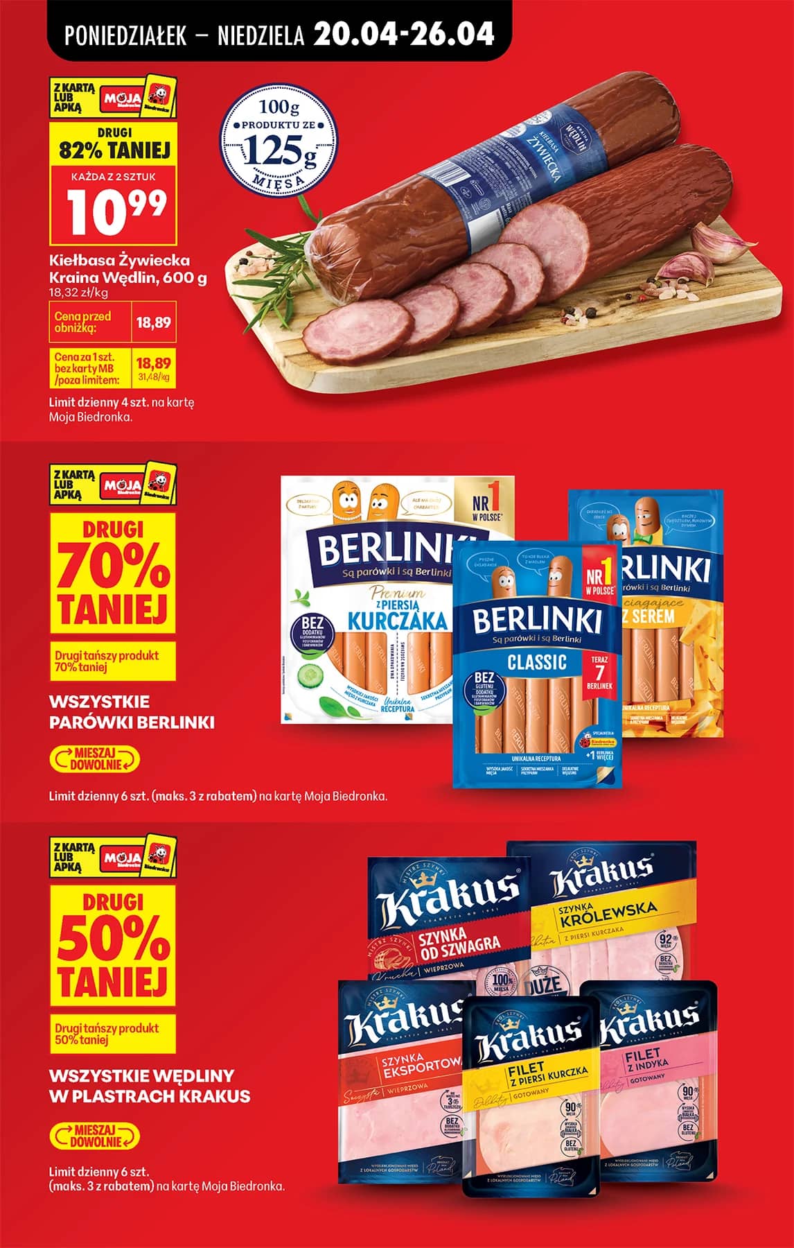 Biedronka - Codziennie niskie ceny P - oferta od 20.04 33 puslapis