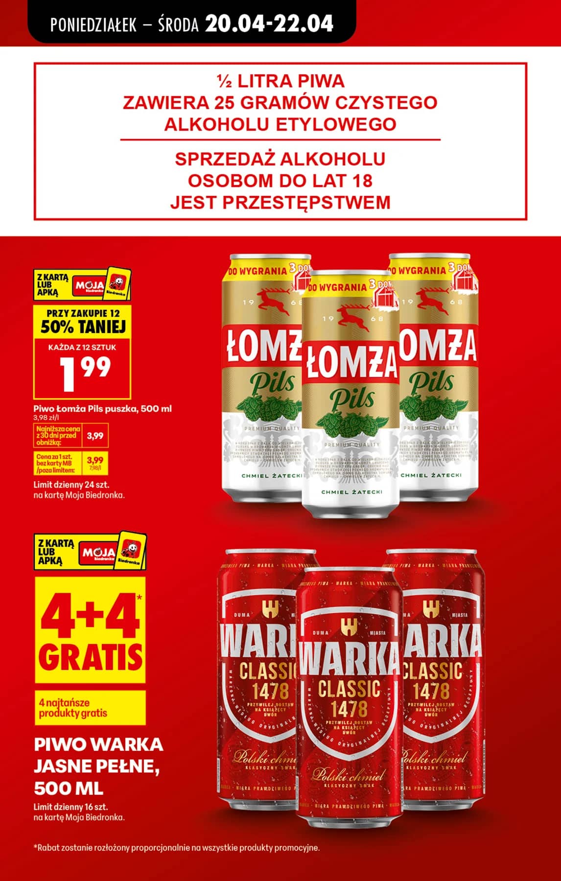 Biedronka - Codziennie niskie ceny P - oferta od 20.04 39 puslapis