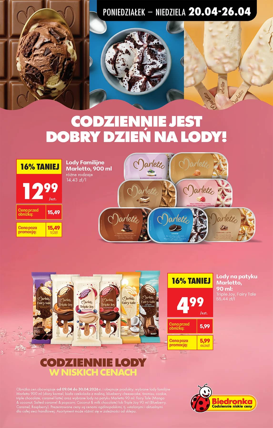 Biedronka - Codziennie niskie ceny P - oferta od 20.04 45 puslapis