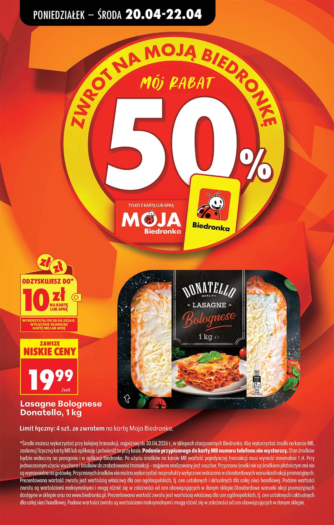 Biedronka - Codziennie niskie ceny P - oferta od 20.04 46 puslapis