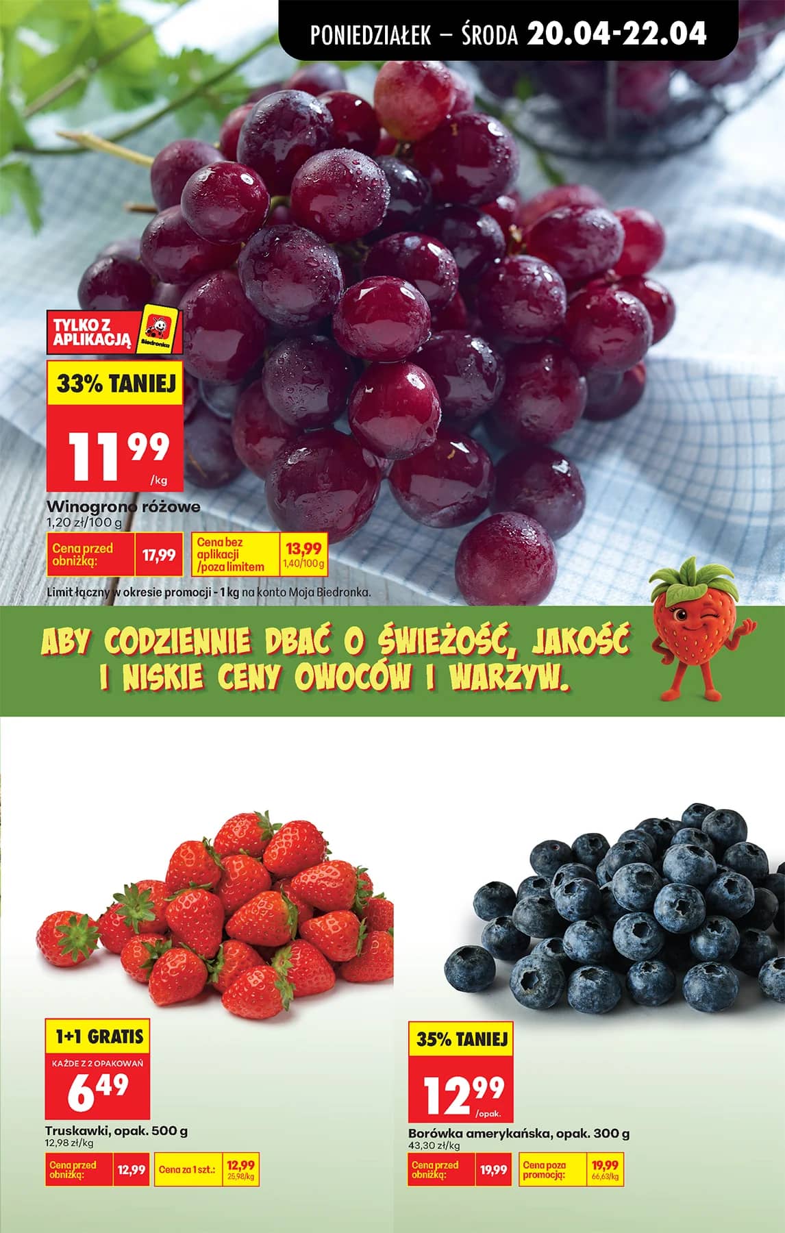 Biedronka - Codziennie niskie ceny P - oferta od 20.04 49 puslapis