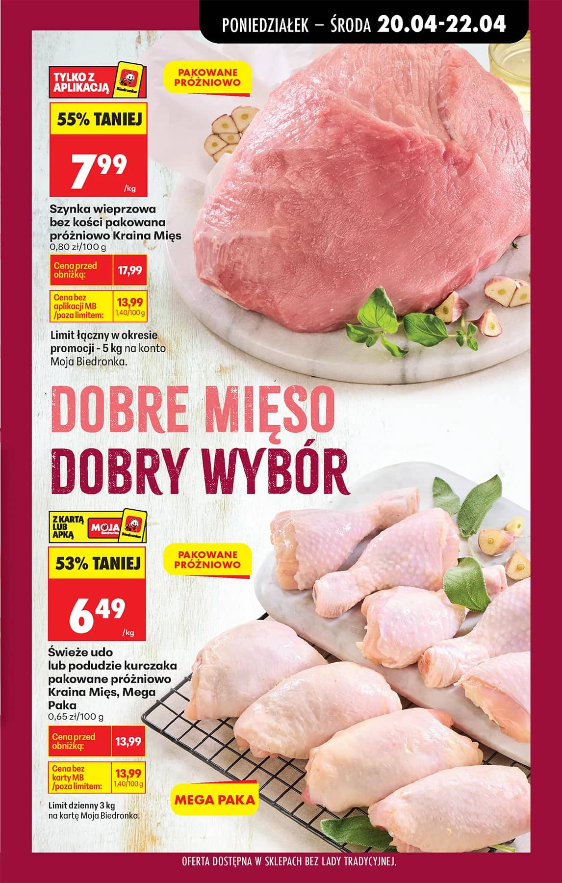 Biedronka - Codziennie niskie ceny P - oferta od 20.04 55 puslapis