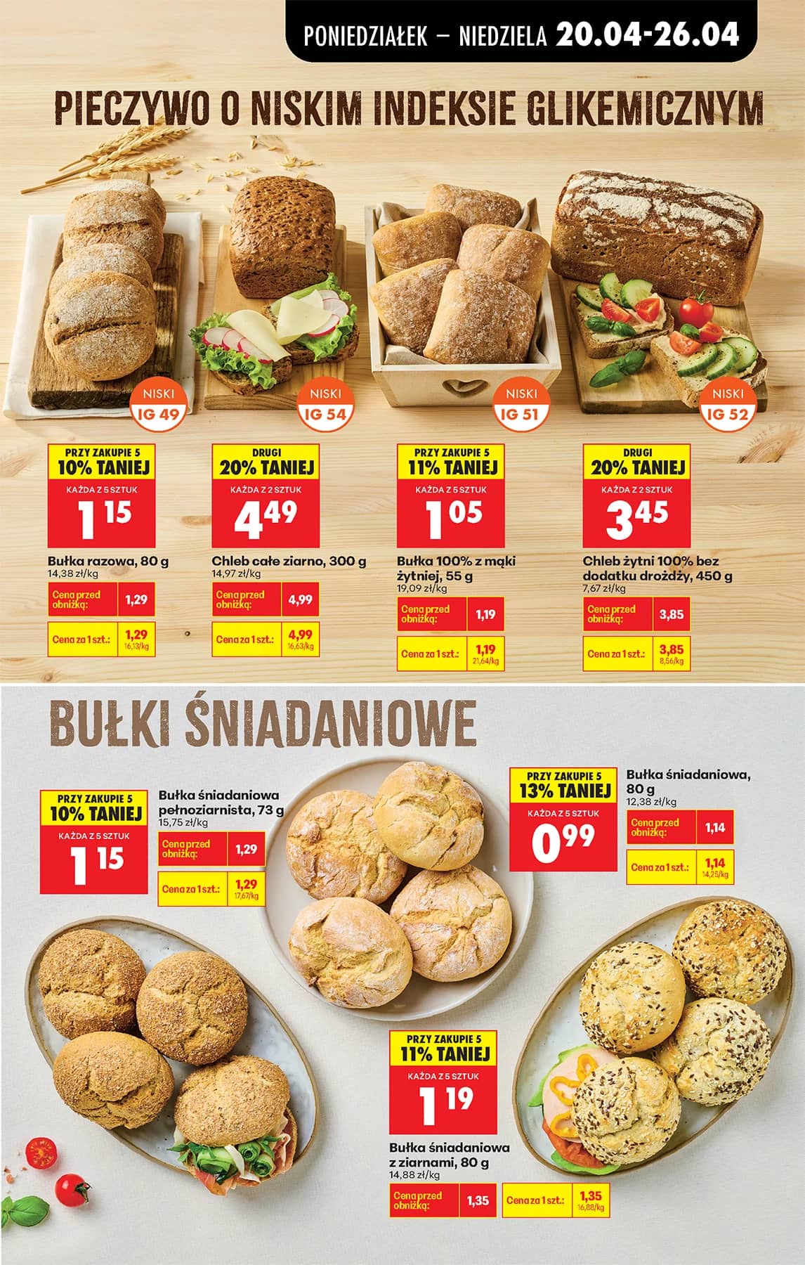 Biedronka - Codziennie niskie ceny P - oferta od 20.04 63 puslapis