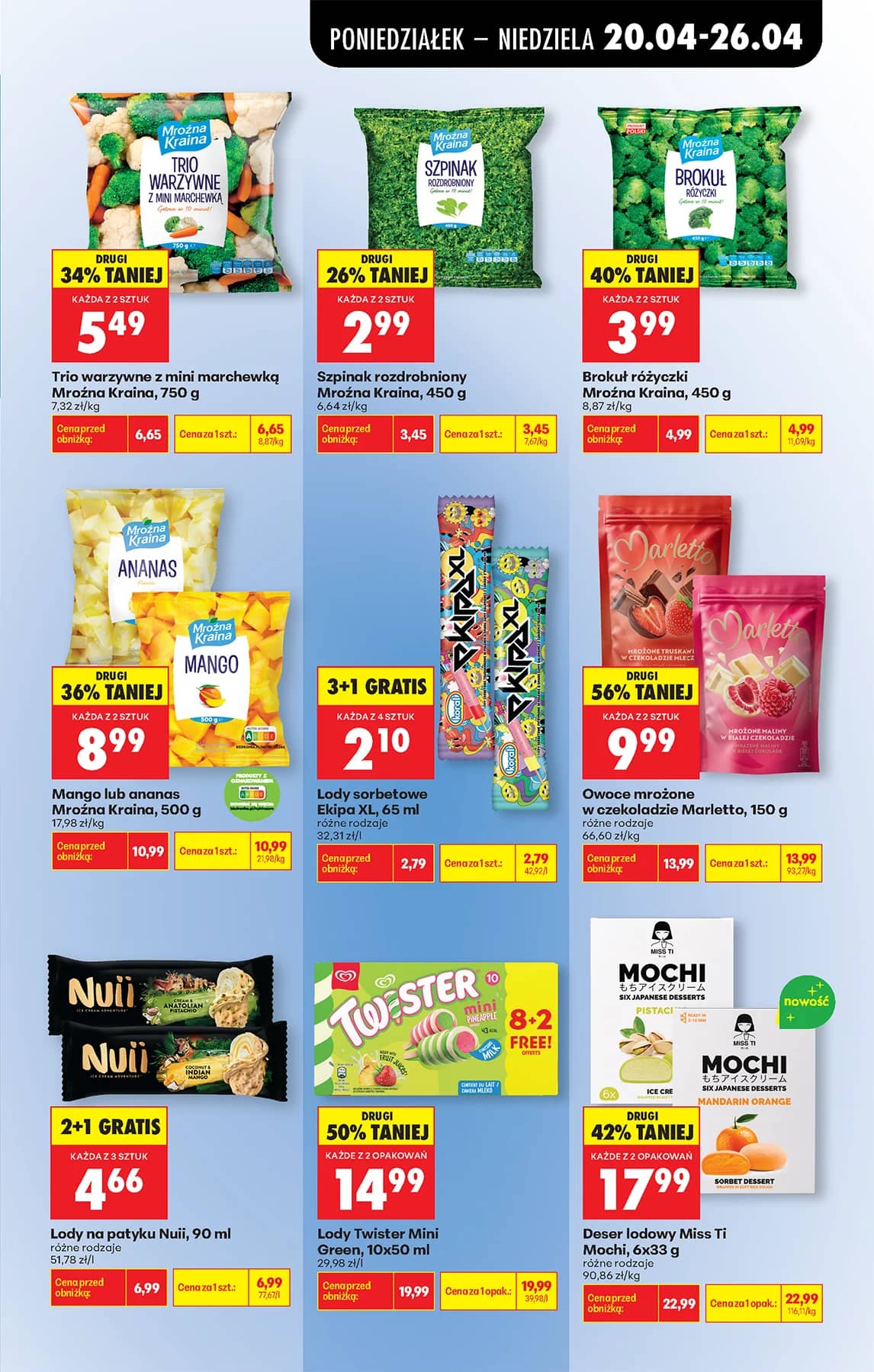 Biedronka - Codziennie niskie ceny P - oferta od 20.04 73 puslapis