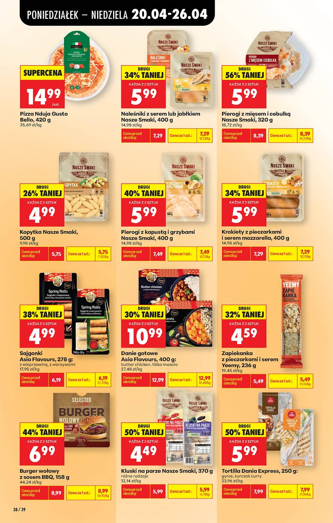 Biedronka - Codziennie niskie ceny P - oferta od 20.04 74 puslapis