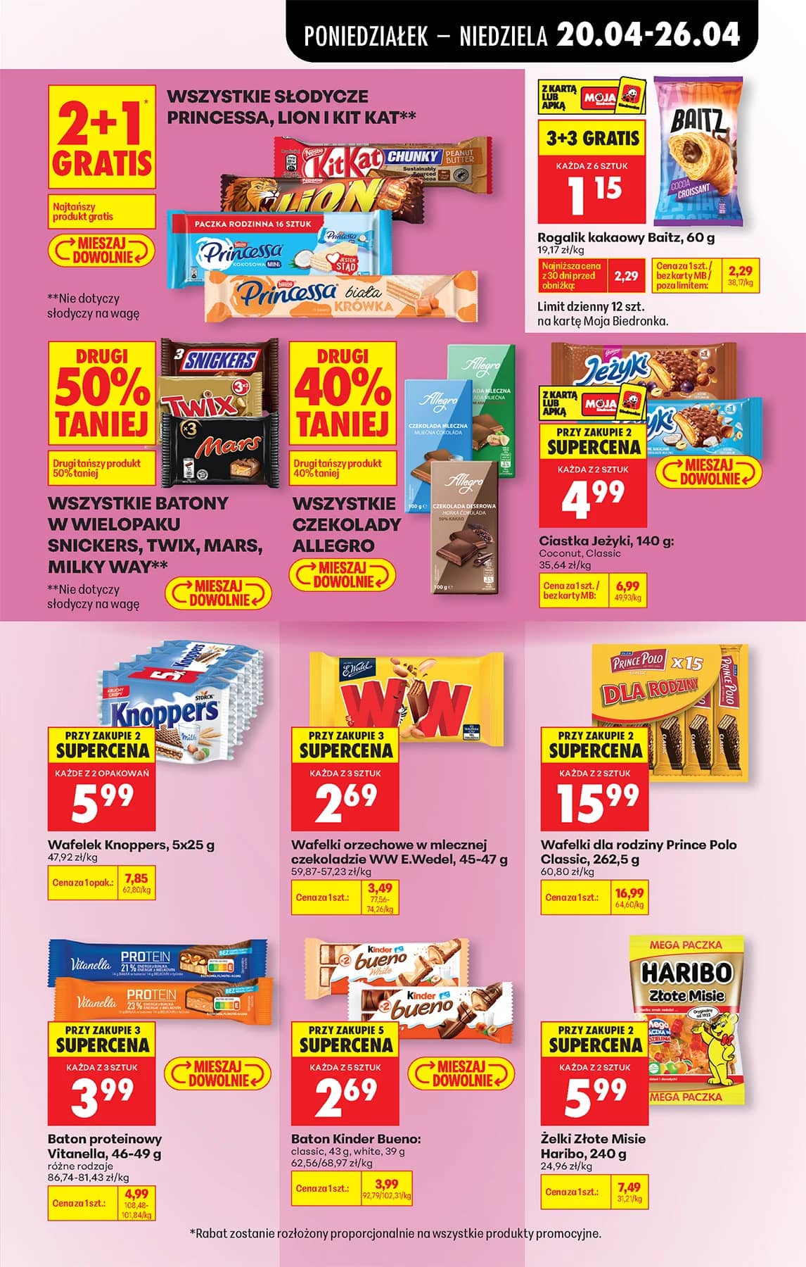 Biedronka - Codziennie niskie ceny P - oferta od 20.04 81 puslapis