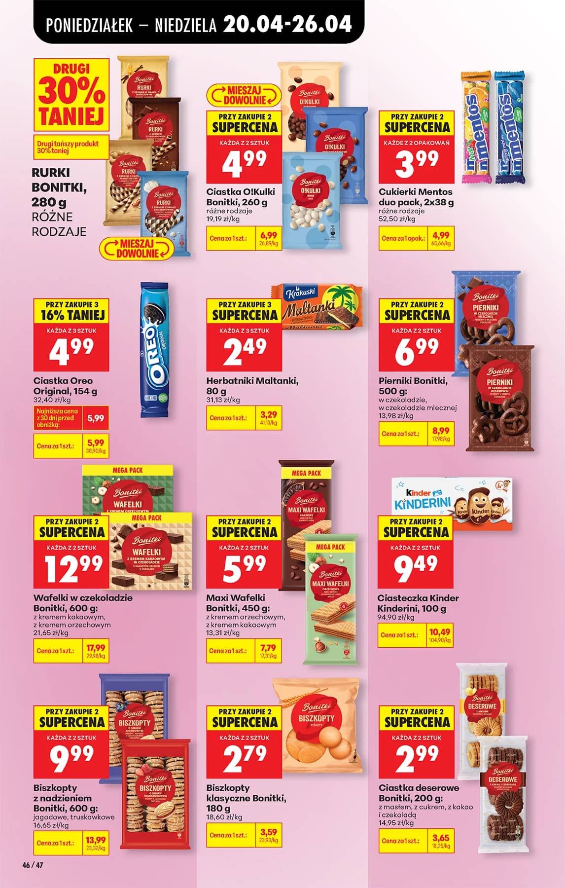 Biedronka - Codziennie niskie ceny P - oferta od 20.04 88 puslapis