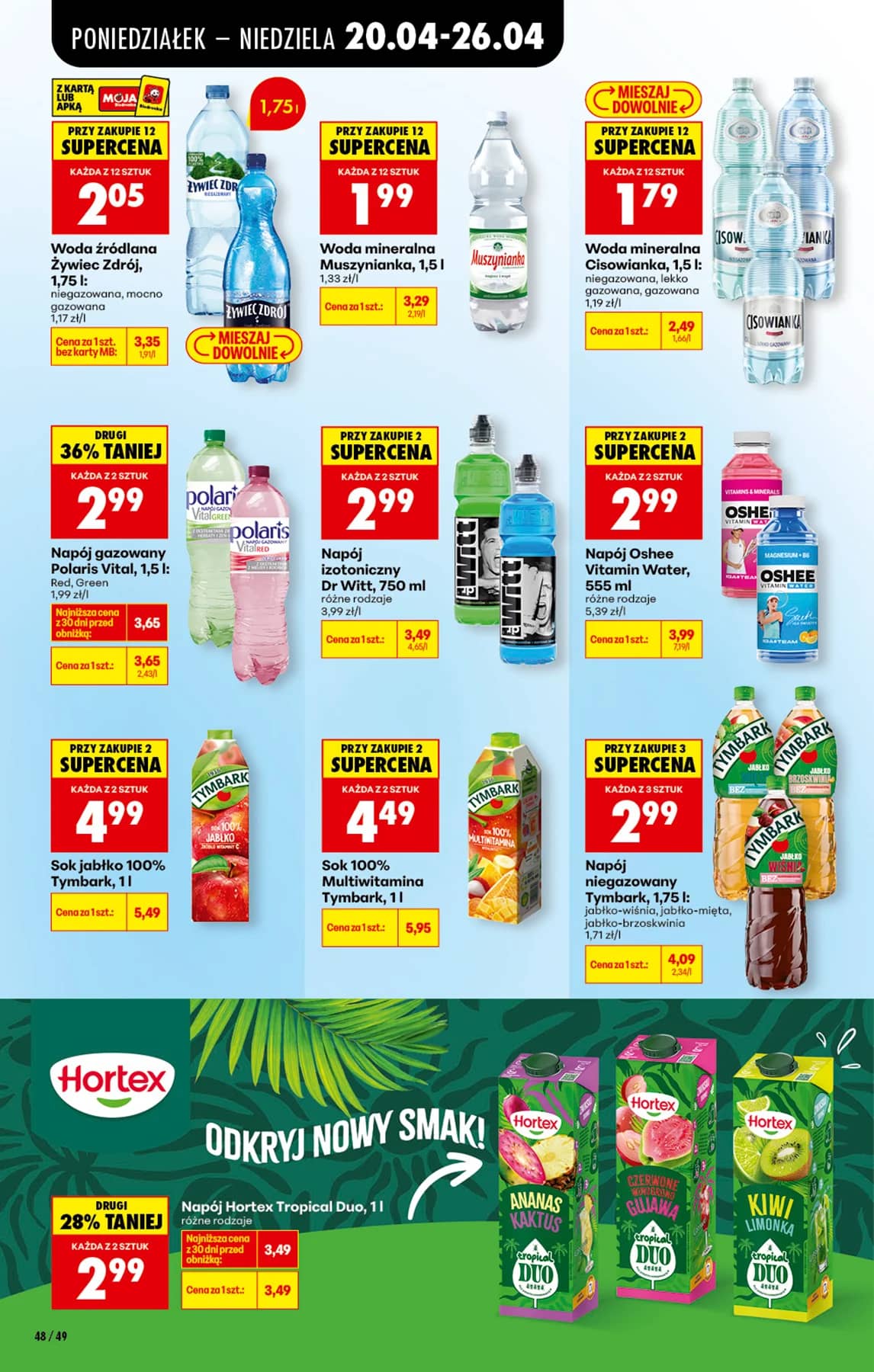 Biedronka - Codziennie niskie ceny P - oferta od 20.04 92 puslapis