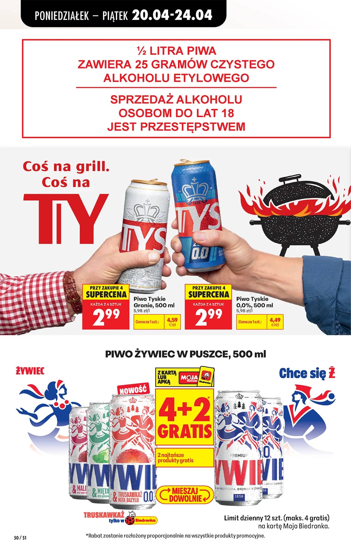 Biedronka - Codziennie niskie ceny P - oferta od 20.04 94 puslapis