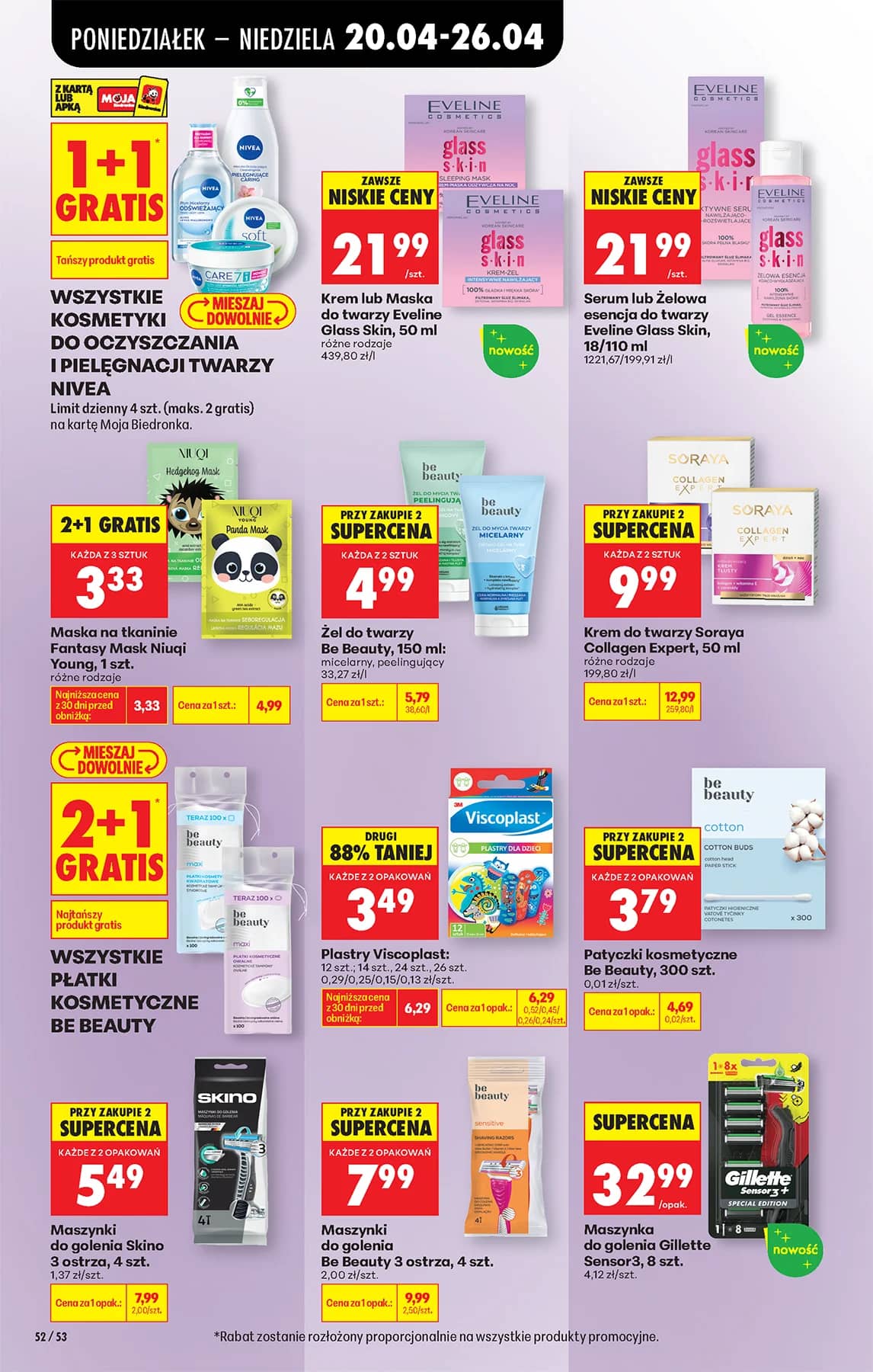 Biedronka - Codziennie niskie ceny P - oferta od 20.04 96 puslapis