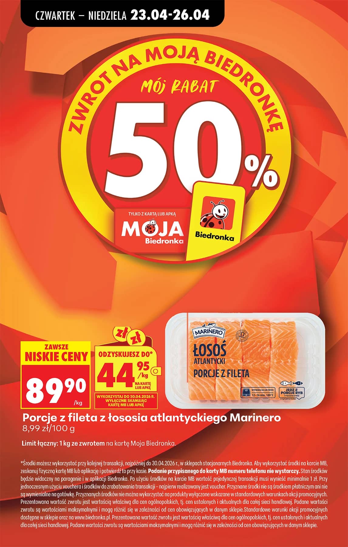 Biedronka - Codziennie niskie ceny P - oferta od 23.04 12 puslapis