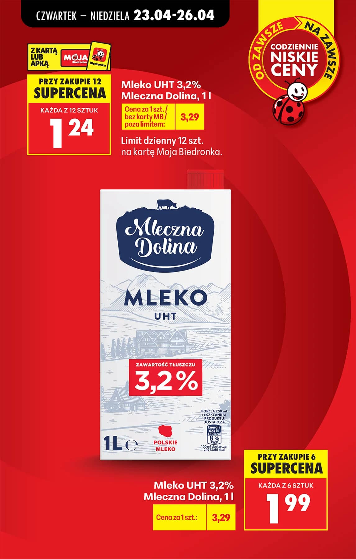 Biedronka - Codziennie niskie ceny P - oferta od 23.04 14 puslapis