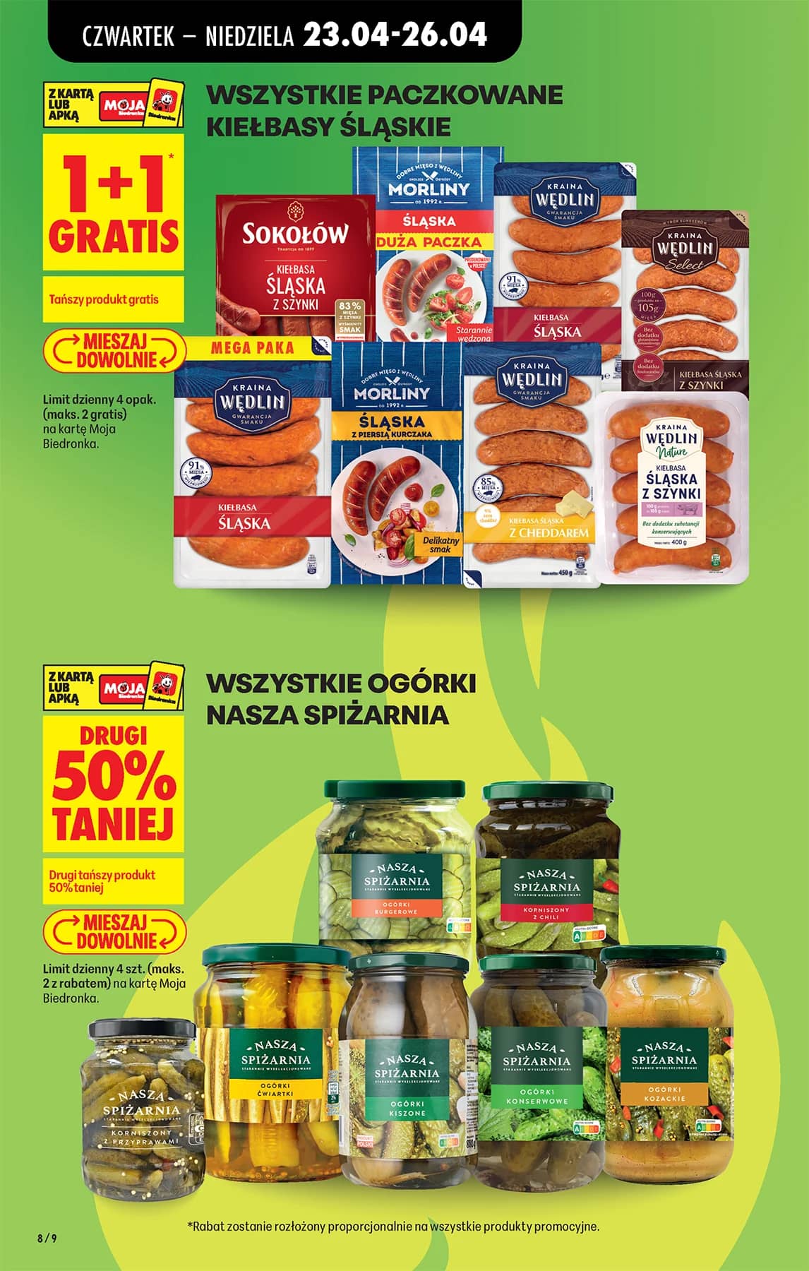Biedronka - Codziennie niskie ceny P - oferta od 23.04 22 puslapis