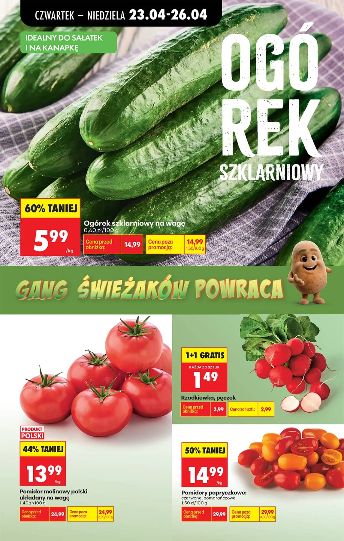 Biedronka - Codziennie niskie ceny P - oferta od 23.04 40 puslapis