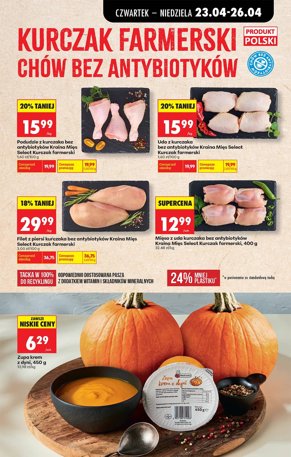 Biedronka - Codziennie niskie ceny P - oferta od 23.04 49 puslapis