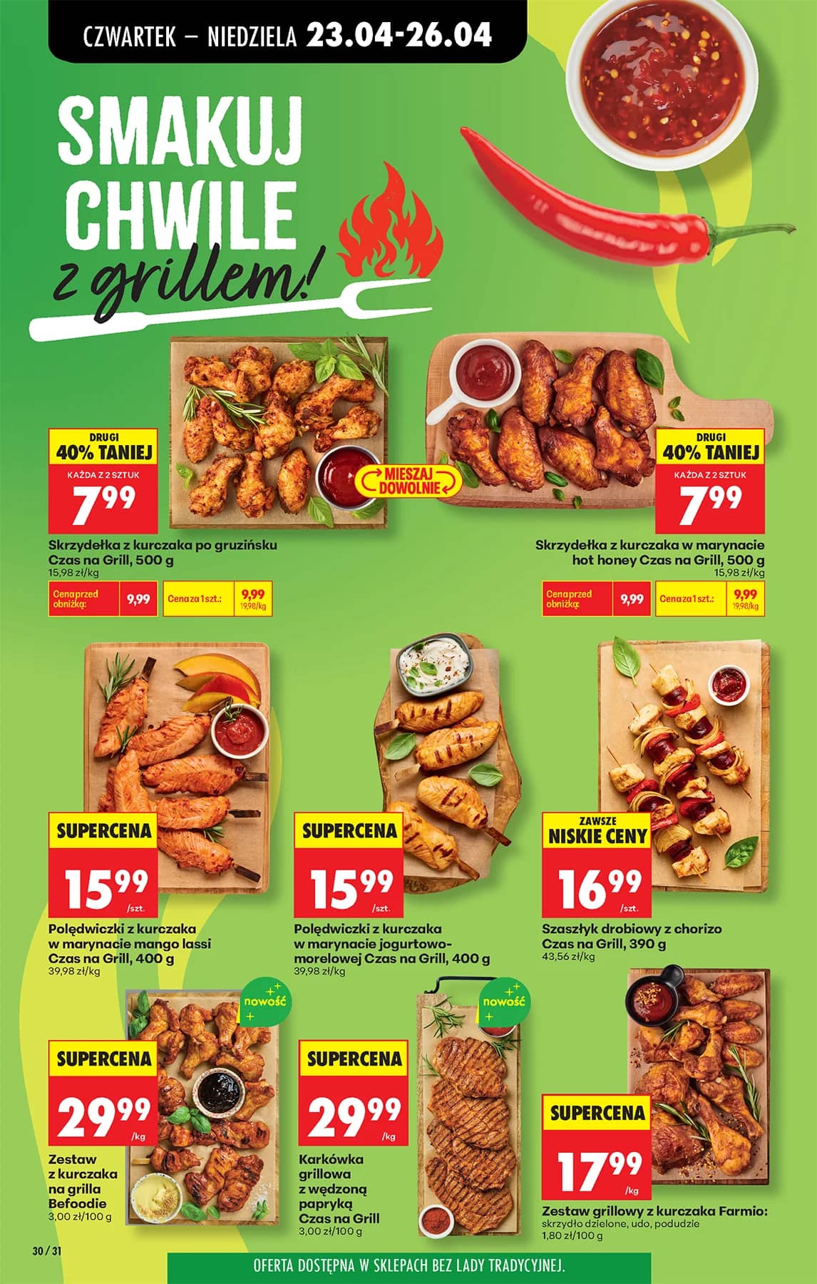 Biedronka - Codziennie niskie ceny P - oferta od 23.04 50 puslapis