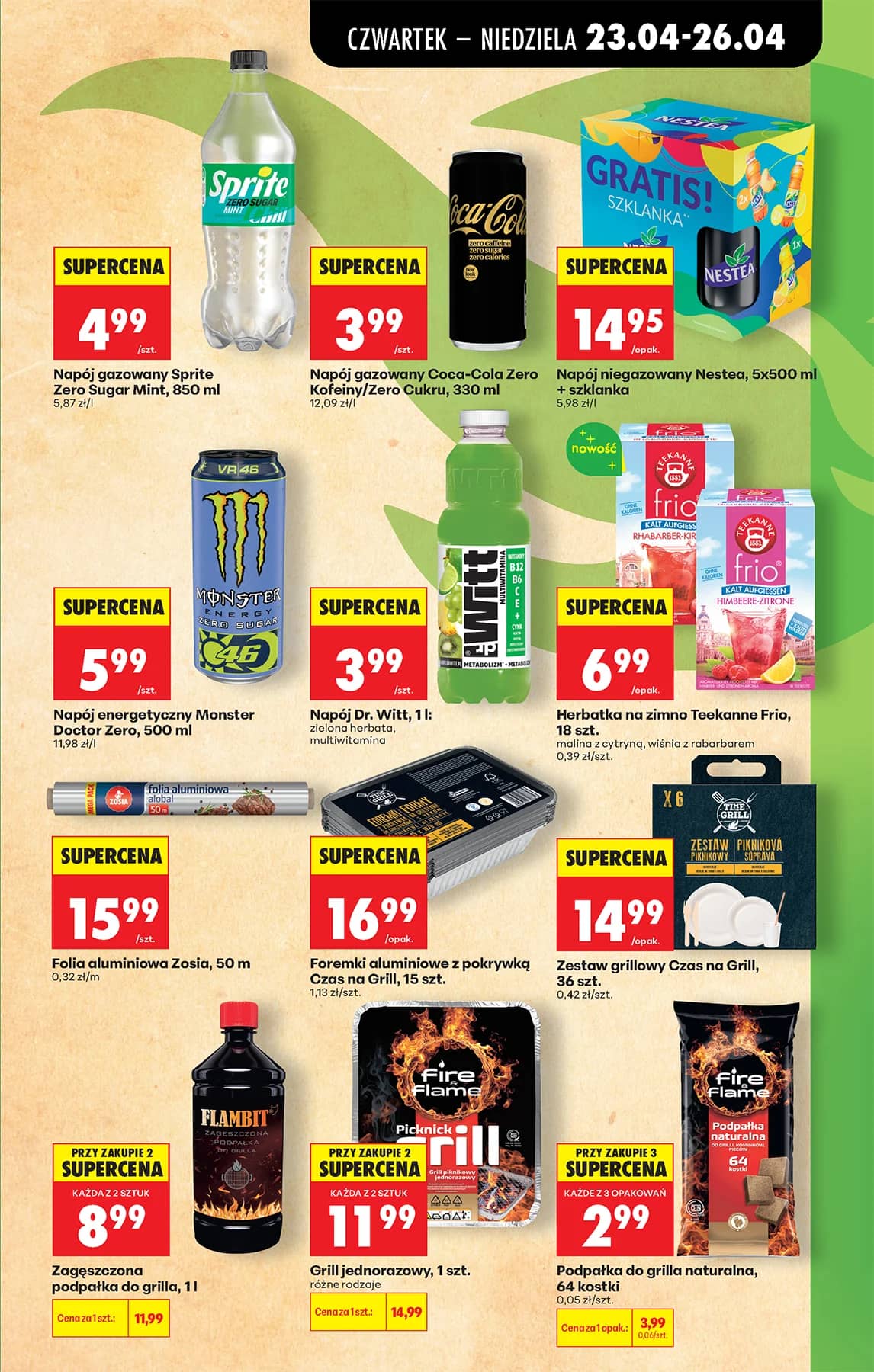 Biedronka - Codziennie niskie ceny P - oferta od 23.04 61 puslapis