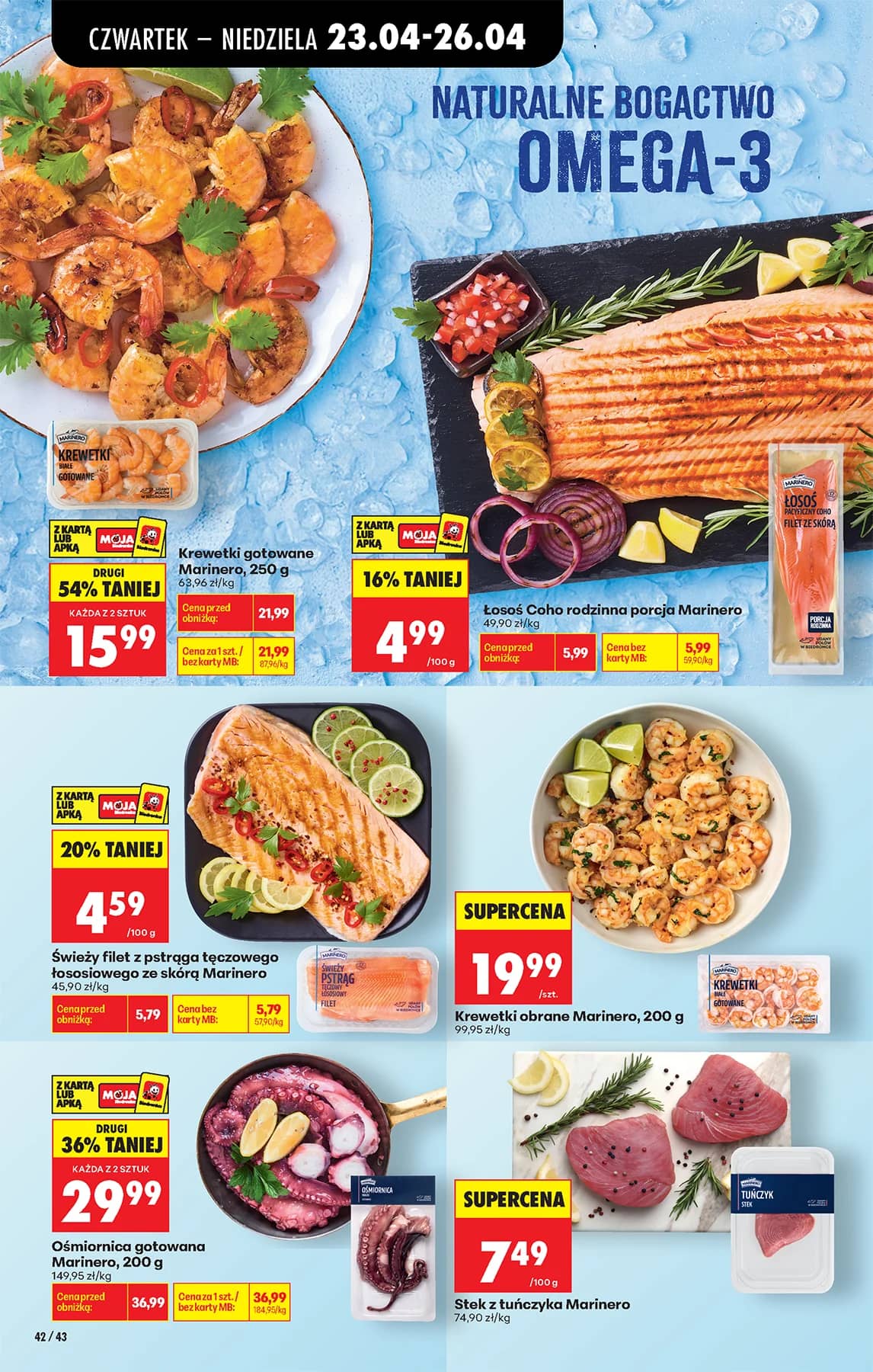 Biedronka - Codziennie niskie ceny P - oferta od 23.04 62 puslapis