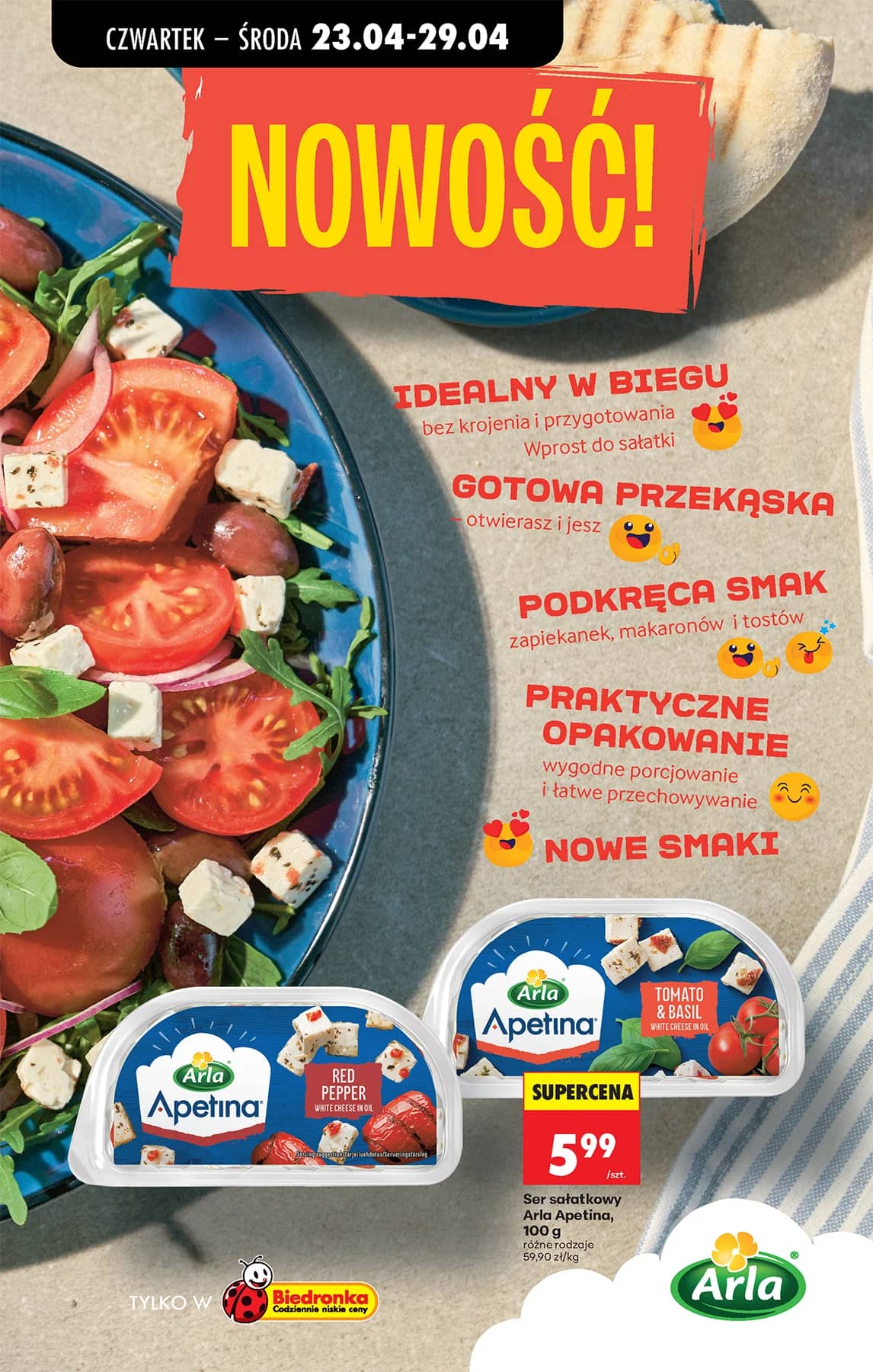 Biedronka - Codziennie niskie ceny P - oferta od 23.04 65 puslapis