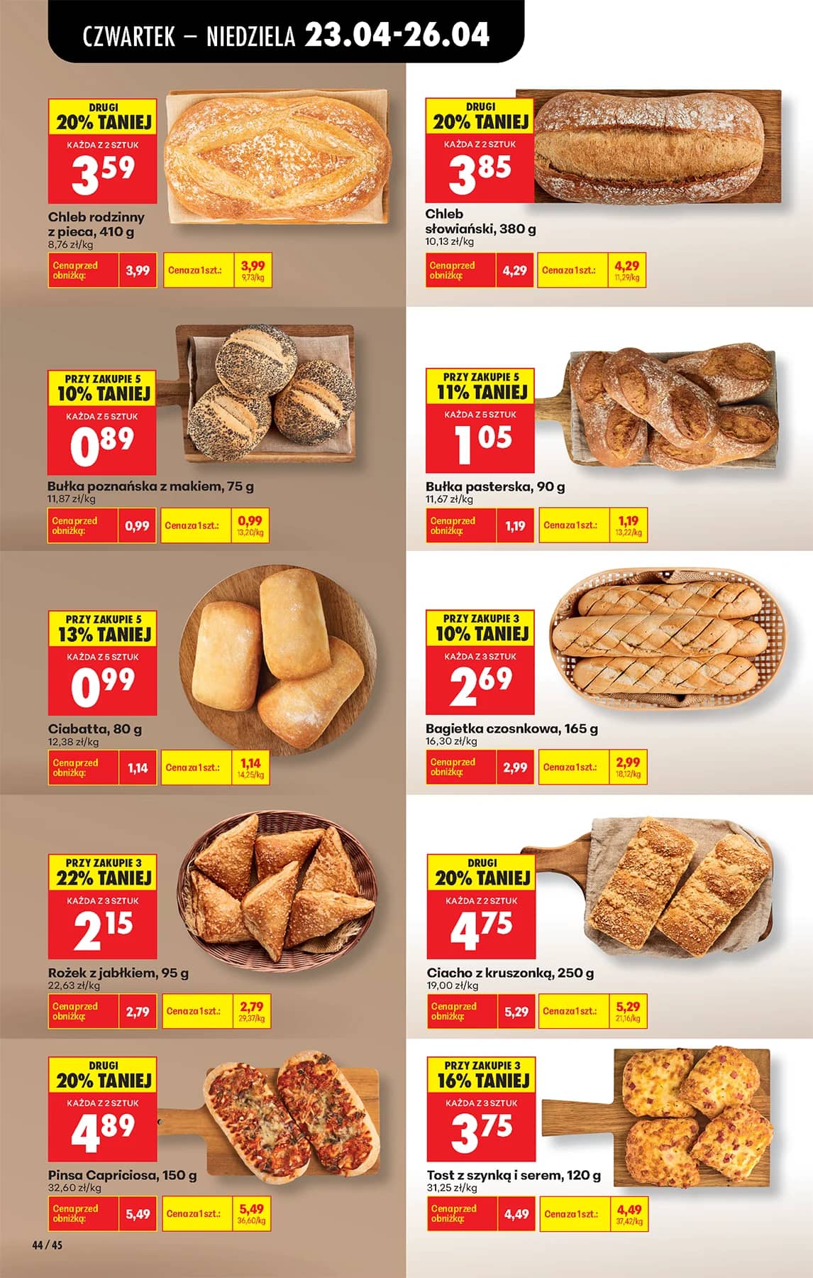 Biedronka - Codziennie niskie ceny P - oferta od 23.04 66 puslapis