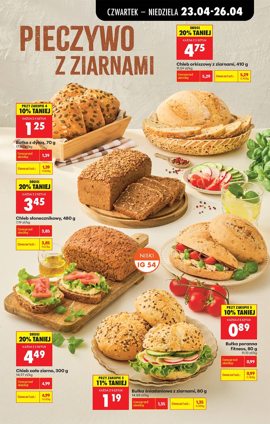 Biedronka - Codziennie niskie ceny P - oferta od 23.04 67 puslapis